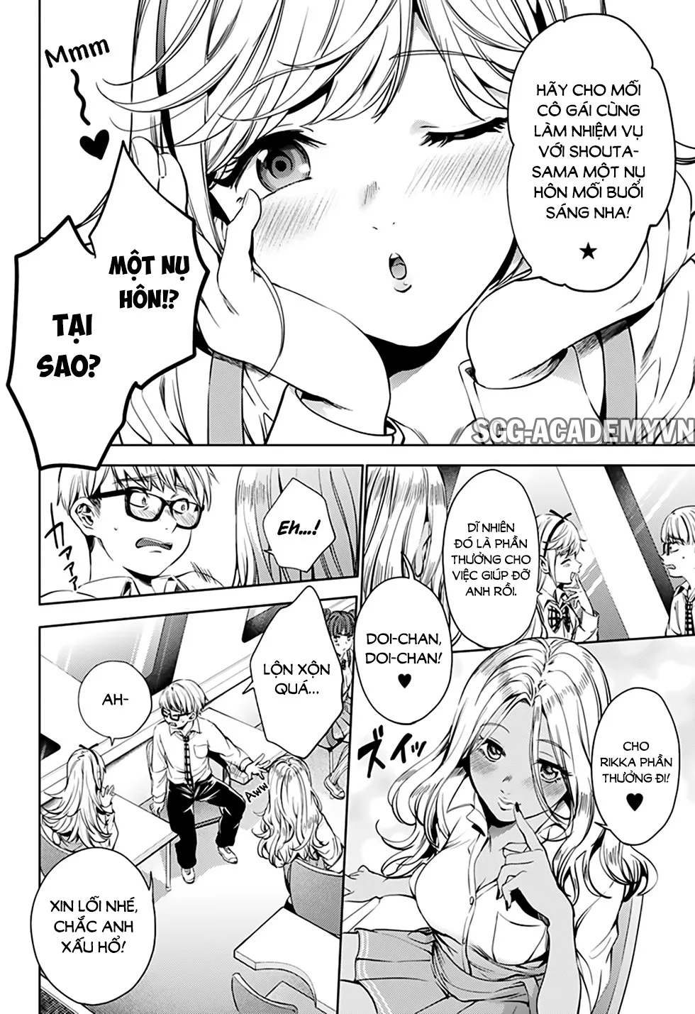HentaiVN.net - Ảnh 8 - Dàn Harem Cuối Cùng [Shumatsu no harem; World's End Harem; 終末のハーレム] - Chap 29