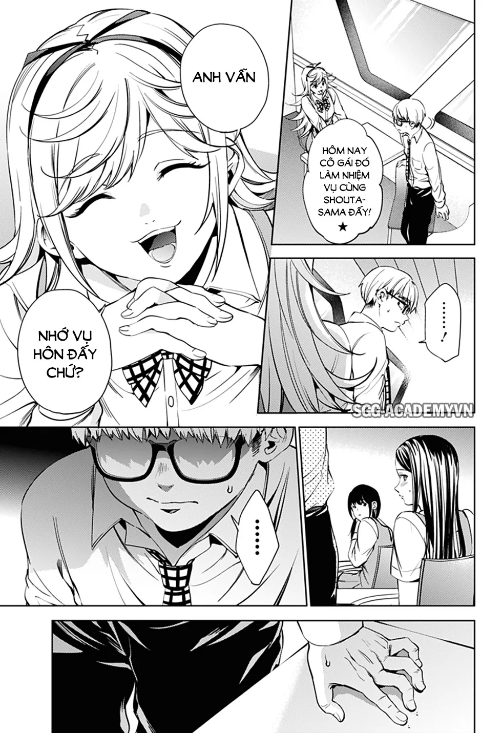 HentaiVN.net - Ảnh 15 - Dàn Harem Cuối Cùng [Shumatsu no harem; World's End Harem; 終末のハーレム] - Chap 30