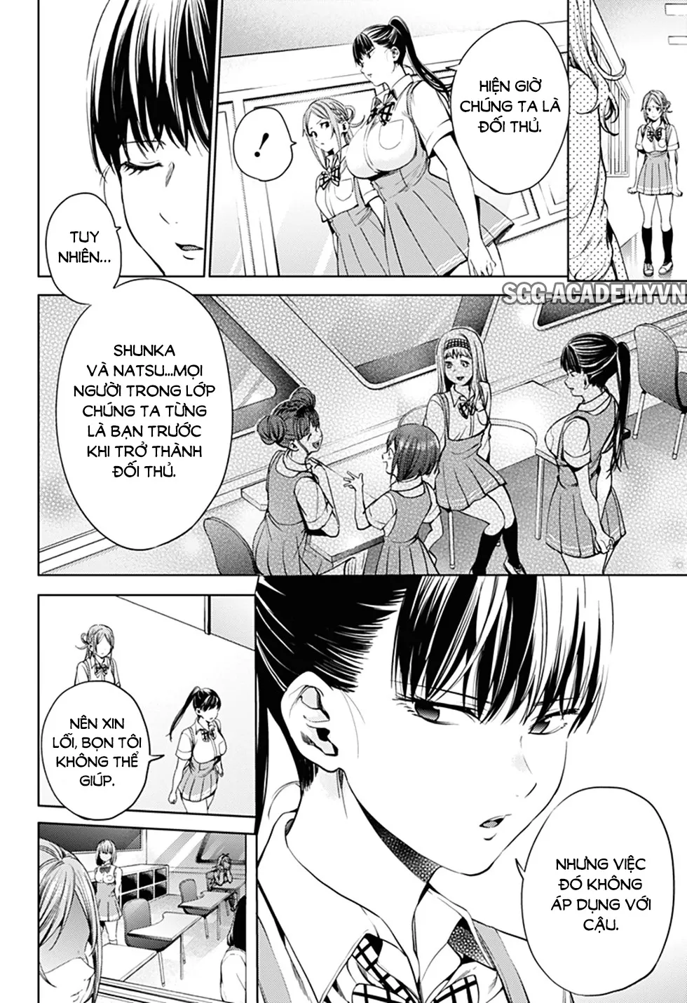 HentaiVN.net - Ảnh 10 - Dàn Harem Cuối Cùng [Shumatsu no harem; World's End Harem; 終末のハーレム] - Chap 31.1