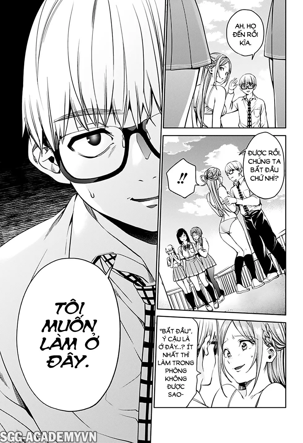 HentaiVN.net - Ảnh 7 - Dàn Harem Cuối Cùng [Shumatsu no harem; World's End Harem; 終末のハーレム] - Chap 31.2