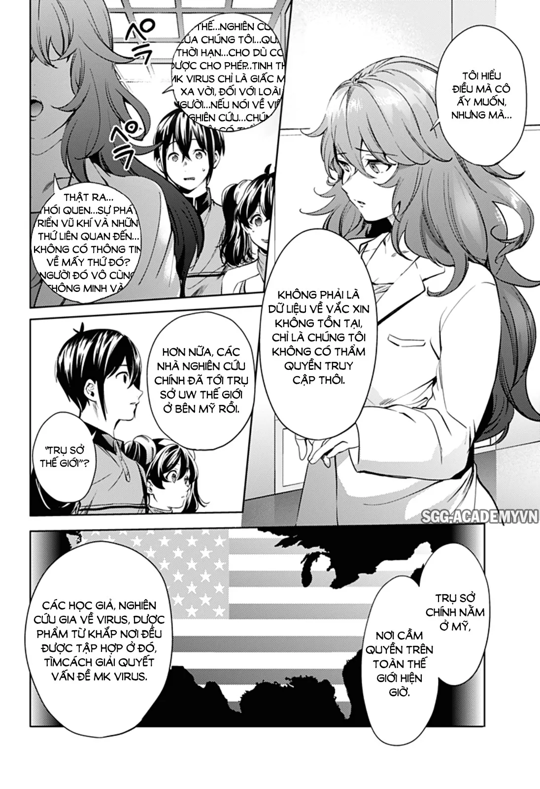 HentaiVN.net - Ảnh 14 - Dàn Harem Cuối Cùng [Shumatsu no harem; World's End Harem; 終末のハーレム] - Chap 32