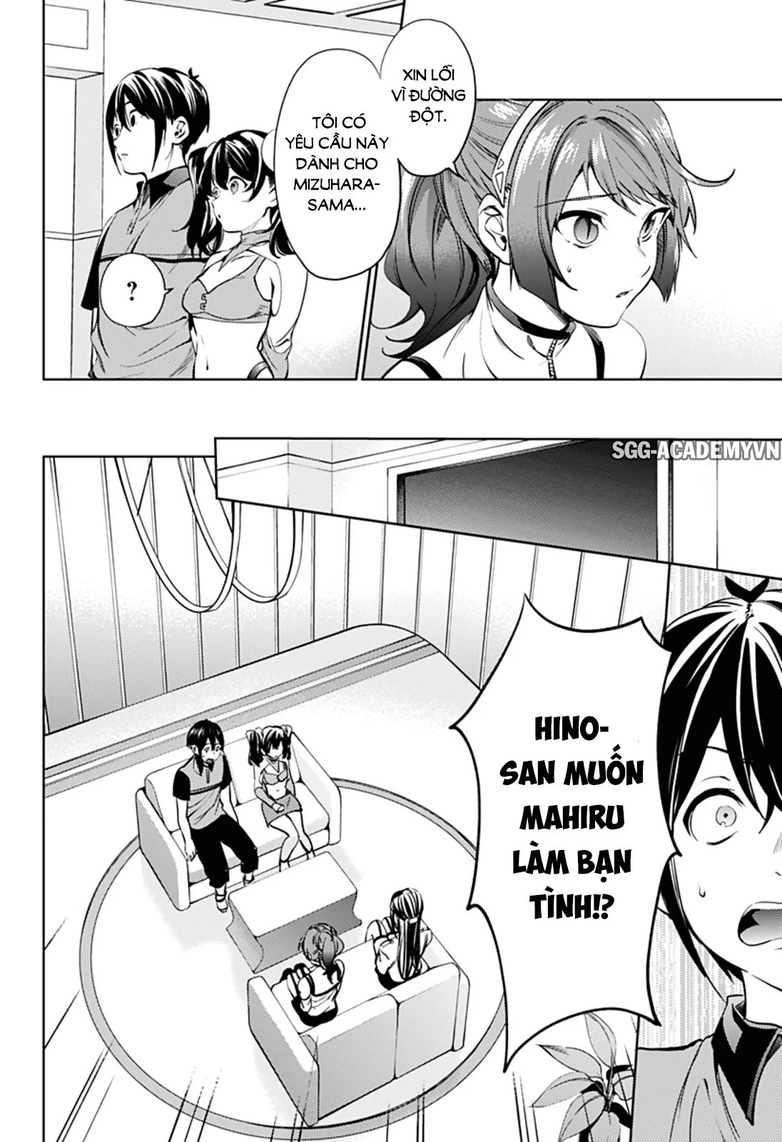 HentaiVN.net - Ảnh 16 - Dàn Harem Cuối Cùng [Shumatsu no harem; World's End Harem; 終末のハーレム] - Chap 32