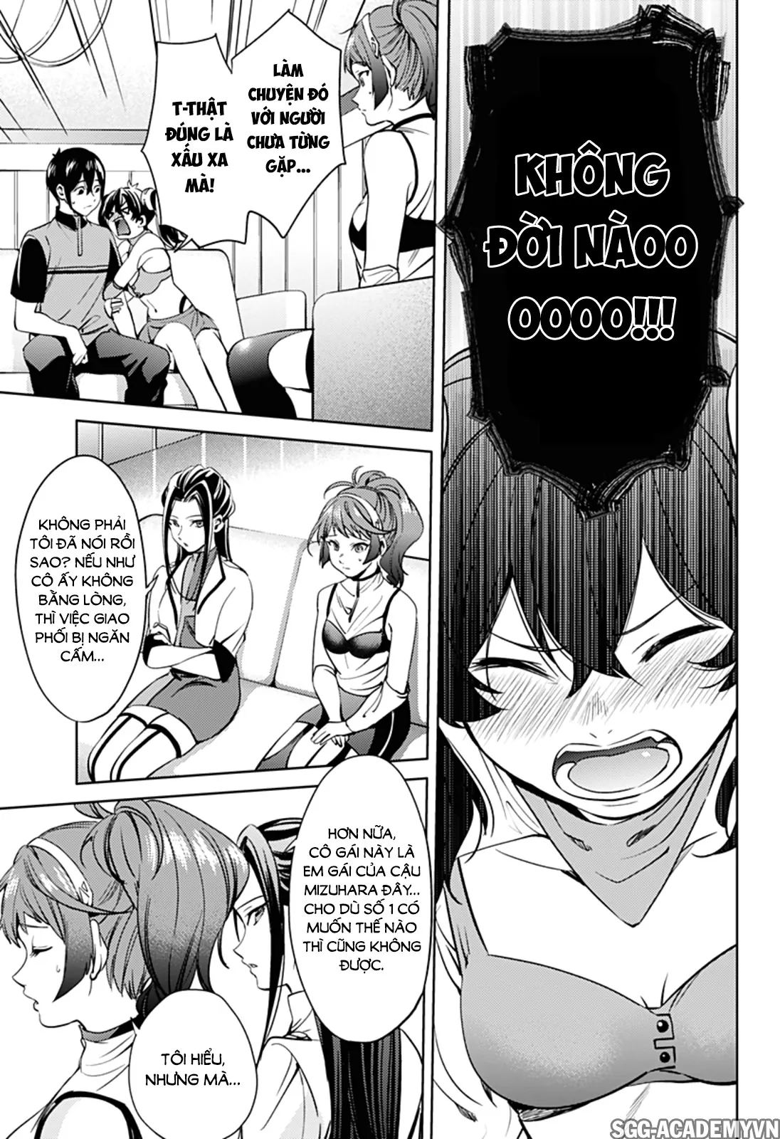 HentaiVN.net - Ảnh 17 - Dàn Harem Cuối Cùng [Shumatsu no harem; World's End Harem; 終末のハーレム] - Chap 32