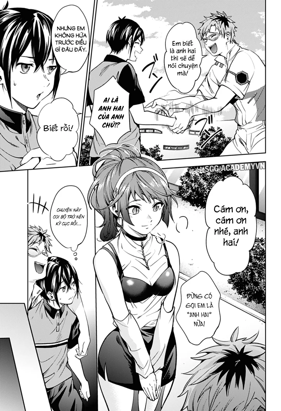 HentaiVN.net - Ảnh 21 - Dàn Harem Cuối Cùng [Shumatsu no harem; World's End Harem; 終末のハーレム] - Chap 32