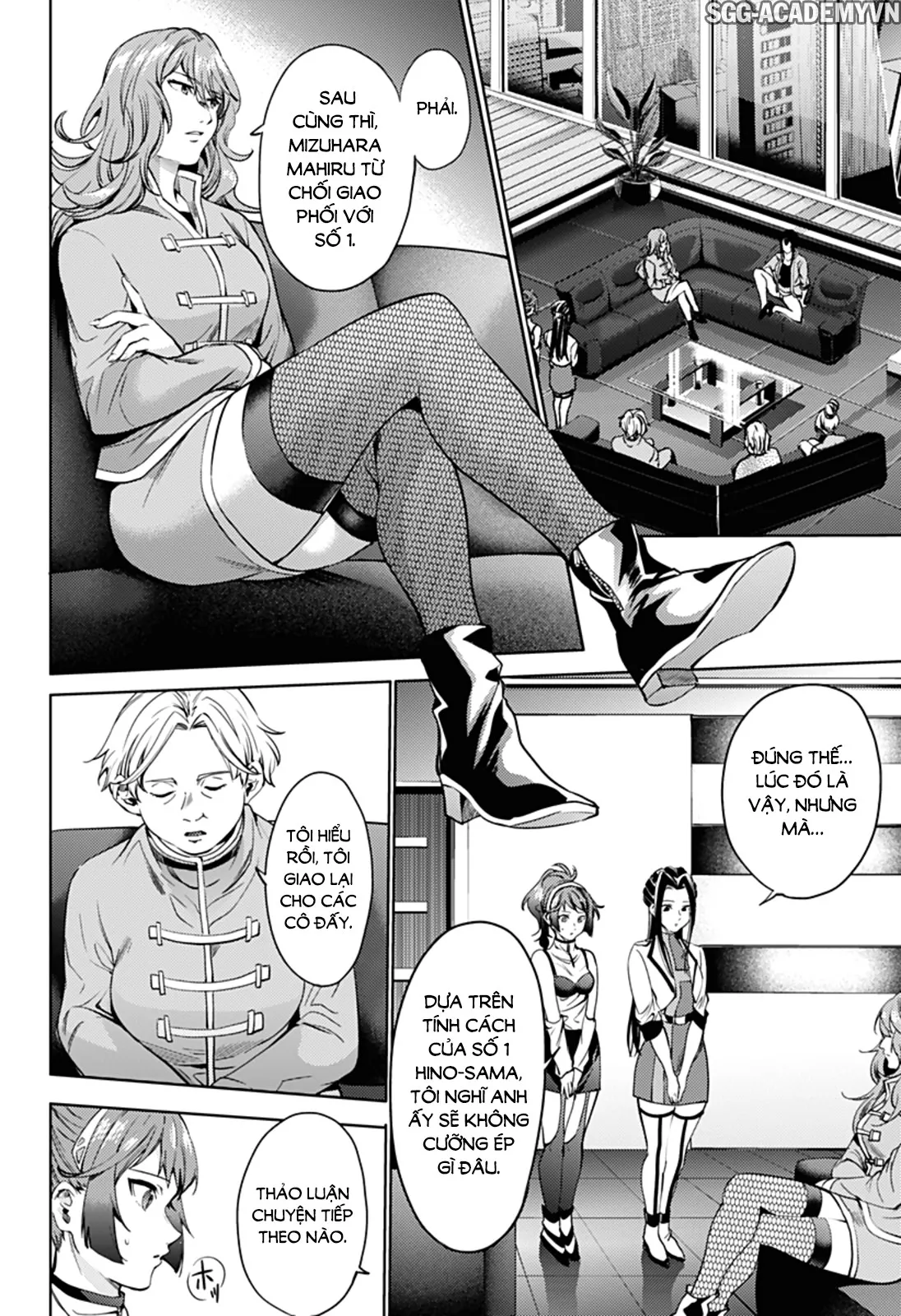 HentaiVN.net - Ảnh 22 - Dàn Harem Cuối Cùng [Shumatsu no harem; World's End Harem; 終末のハーレム] - Chap 32