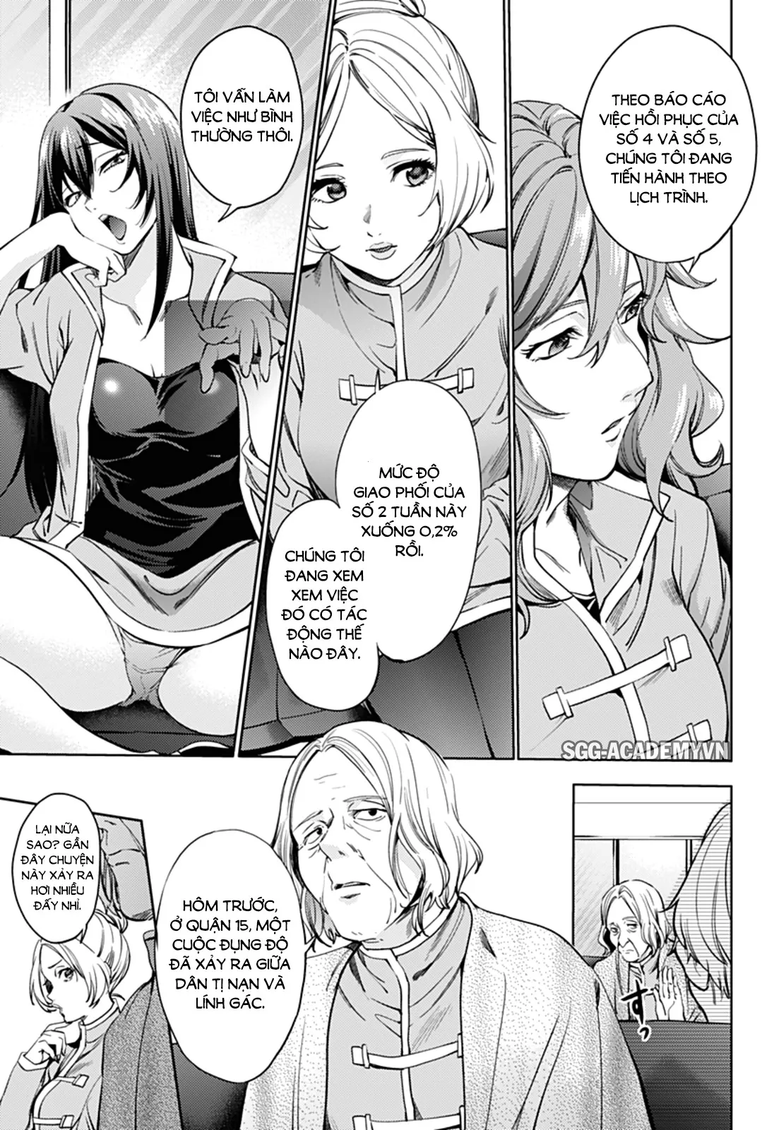 HentaiVN.net - Ảnh 23 - Dàn Harem Cuối Cùng [Shumatsu no harem; World's End Harem; 終末のハーレム] - Chap 32