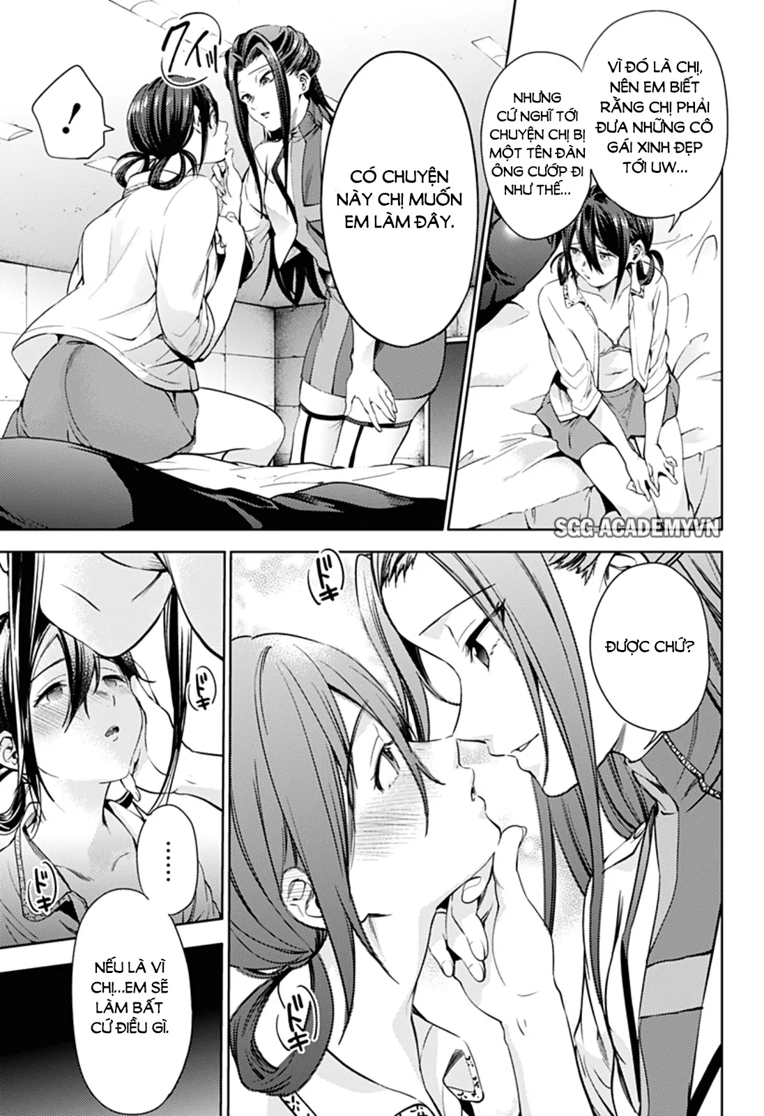 HentaiVN.net - Ảnh 9 - Dàn Harem Cuối Cùng [Shumatsu no harem; World's End Harem; 終末のハーレム] - Chap 32