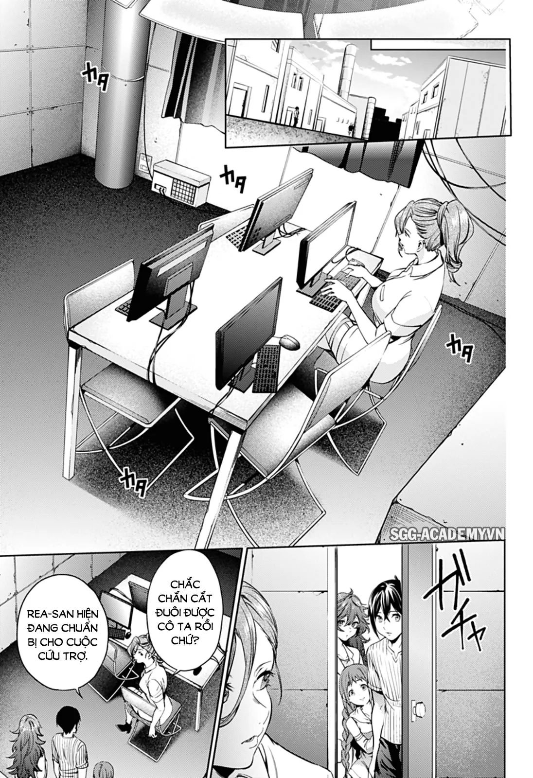 HentaiVN.net - Ảnh 16 - Dàn Harem Cuối Cùng [Shumatsu no harem; World's End Harem; 終末のハーレム] - Chap 33