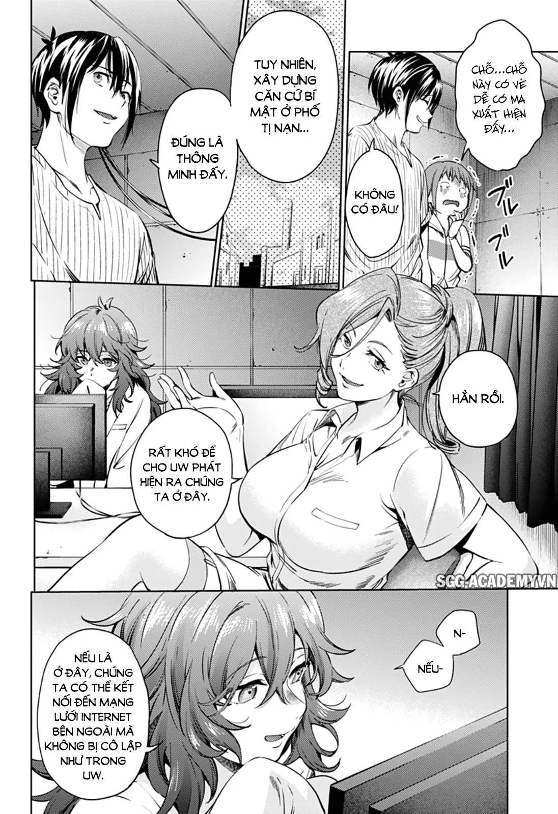 HentaiVN.net - Ảnh 17 - Dàn Harem Cuối Cùng [Shumatsu no harem; World's End Harem; 終末のハーレム] - Chap 33