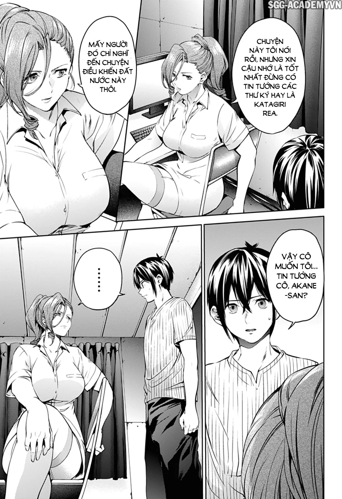HentaiVN.net - Ảnh 18 - Dàn Harem Cuối Cùng [Shumatsu no harem; World's End Harem; 終末のハーレム] - Chap 33