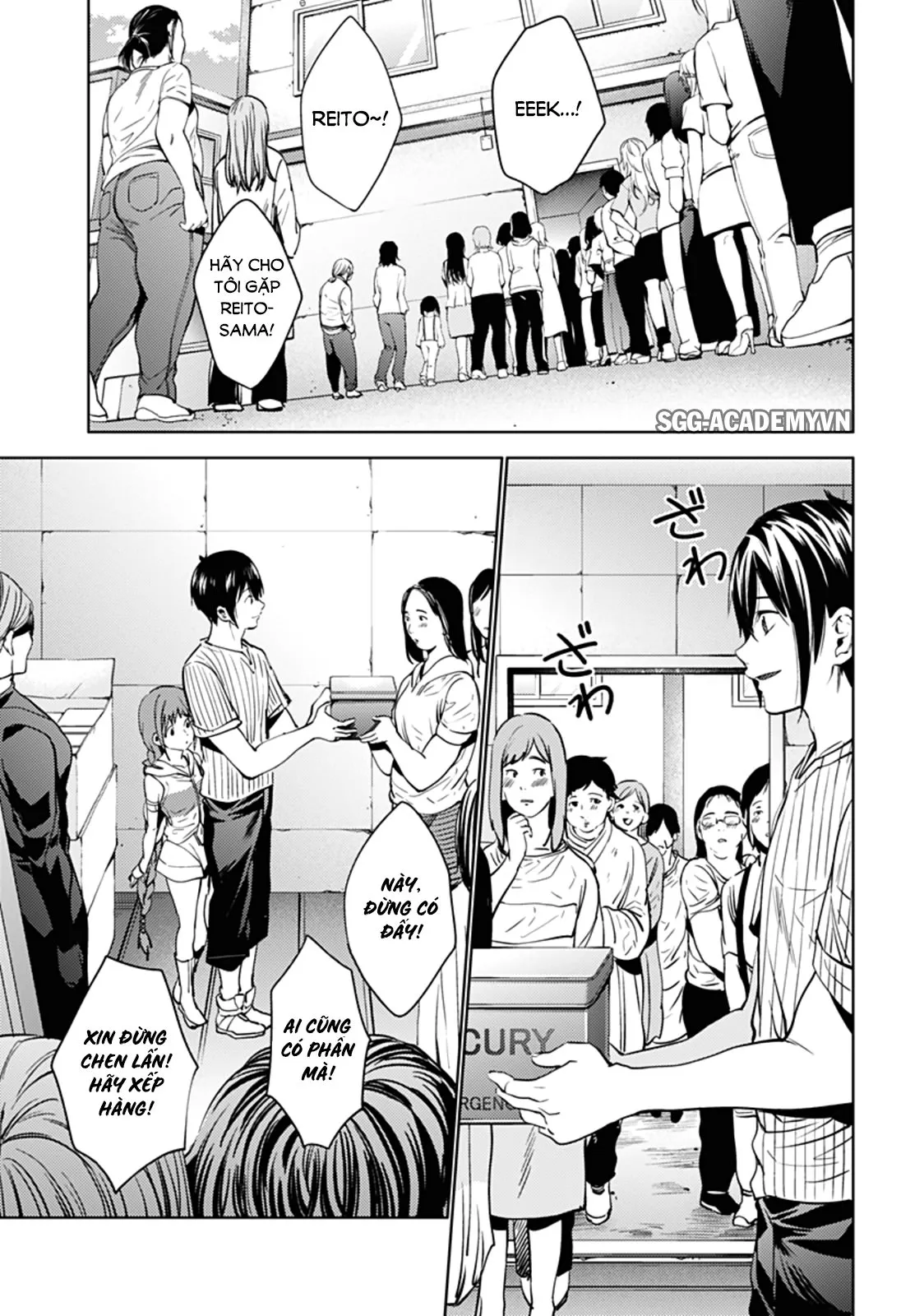 HentaiVN.net - Ảnh 20 - Dàn Harem Cuối Cùng [Shumatsu no harem; World's End Harem; 終末のハーレム] - Chap 33