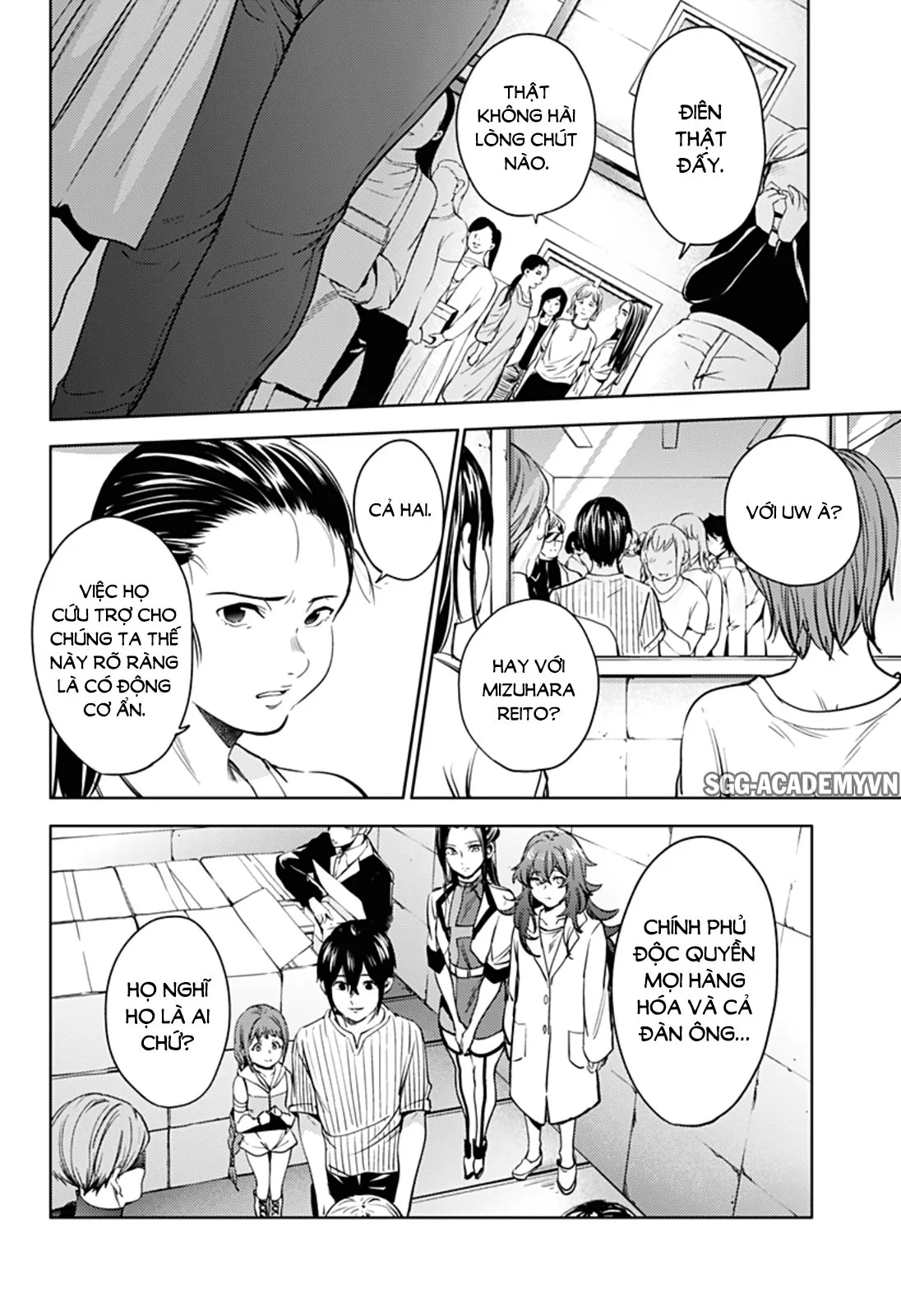 HentaiVN.net - Ảnh 21 - Dàn Harem Cuối Cùng [Shumatsu no harem; World's End Harem; 終末のハーレム] - Chap 33