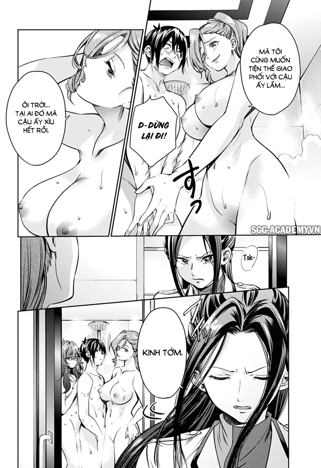 HentaiVN.net - Ảnh 9 - Dàn Harem Cuối Cùng [Shumatsu no harem; World's End Harem; 終末のハーレム] - Chap 33
