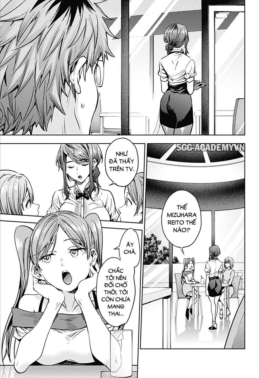 HentaiVN.net - Ảnh 10 - Dàn Harem Cuối Cùng [Shumatsu no harem; World's End Harem; 終末のハーレム] - Chap 34