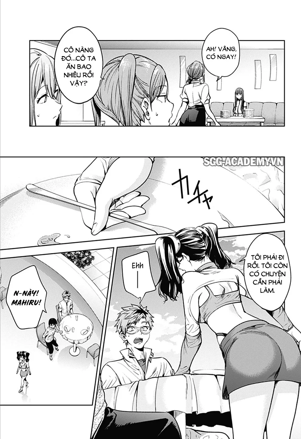 HentaiVN.net - Ảnh 12 - Dàn Harem Cuối Cùng [Shumatsu no harem; World's End Harem; 終末のハーレム] - Chap 34