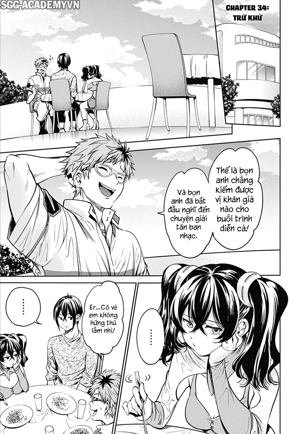 HentaiVN.net - Ảnh 8 - Dàn Harem Cuối Cùng [Shumatsu no harem; World's End Harem; 終末のハーレム] - Chap 34