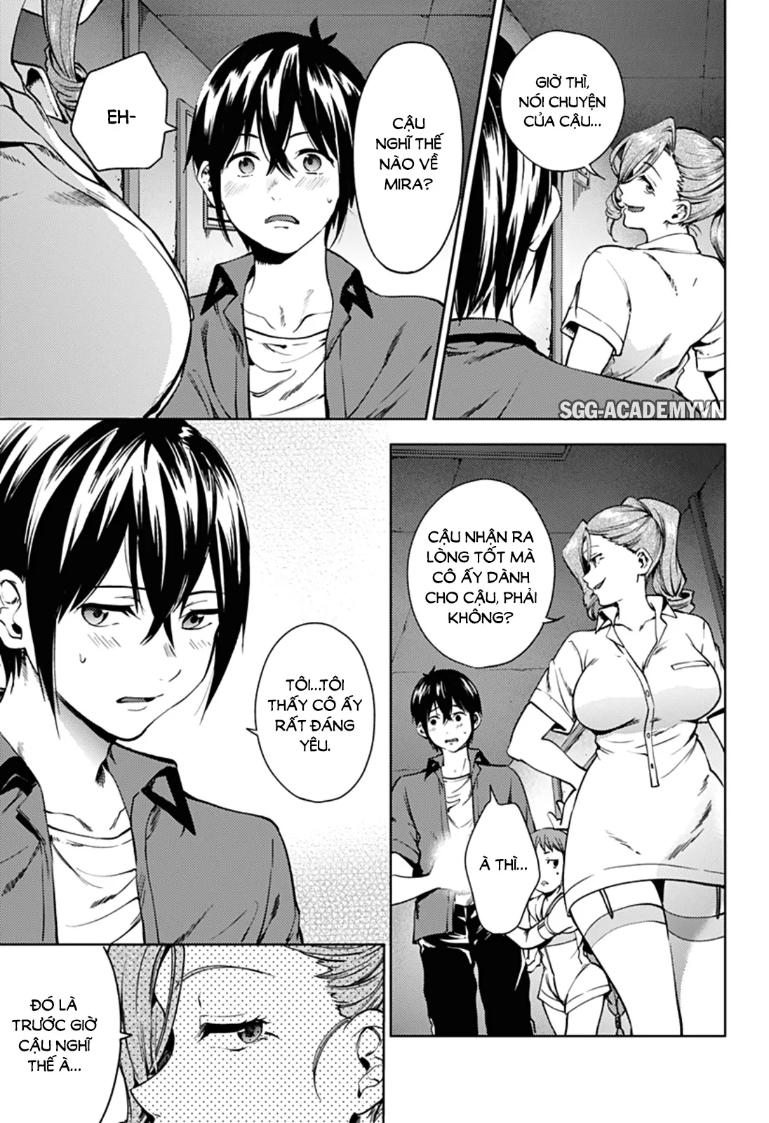 HentaiVN.net - Ảnh 6 - Dàn Harem Cuối Cùng [Shumatsu no harem; World's End Harem; 終末のハーレム] - Chap 35
