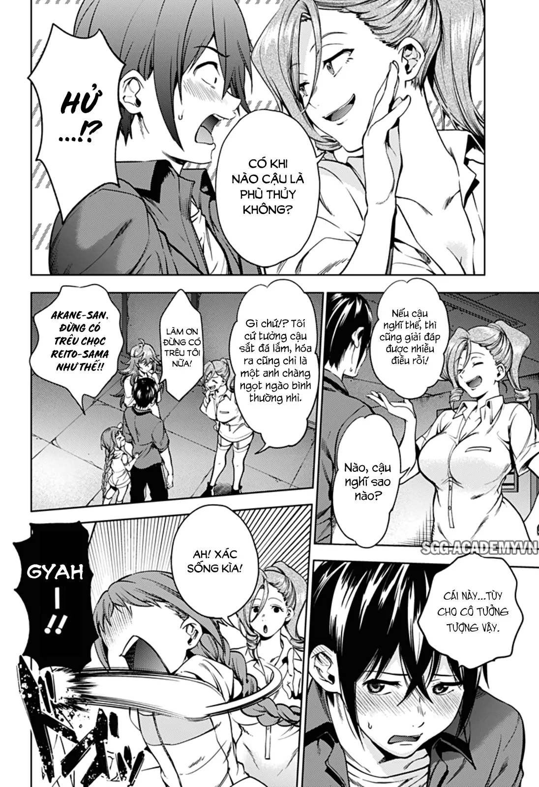 HentaiVN.net - Ảnh 7 - Dàn Harem Cuối Cùng [Shumatsu no harem; World's End Harem; 終末のハーレム] - Chap 35