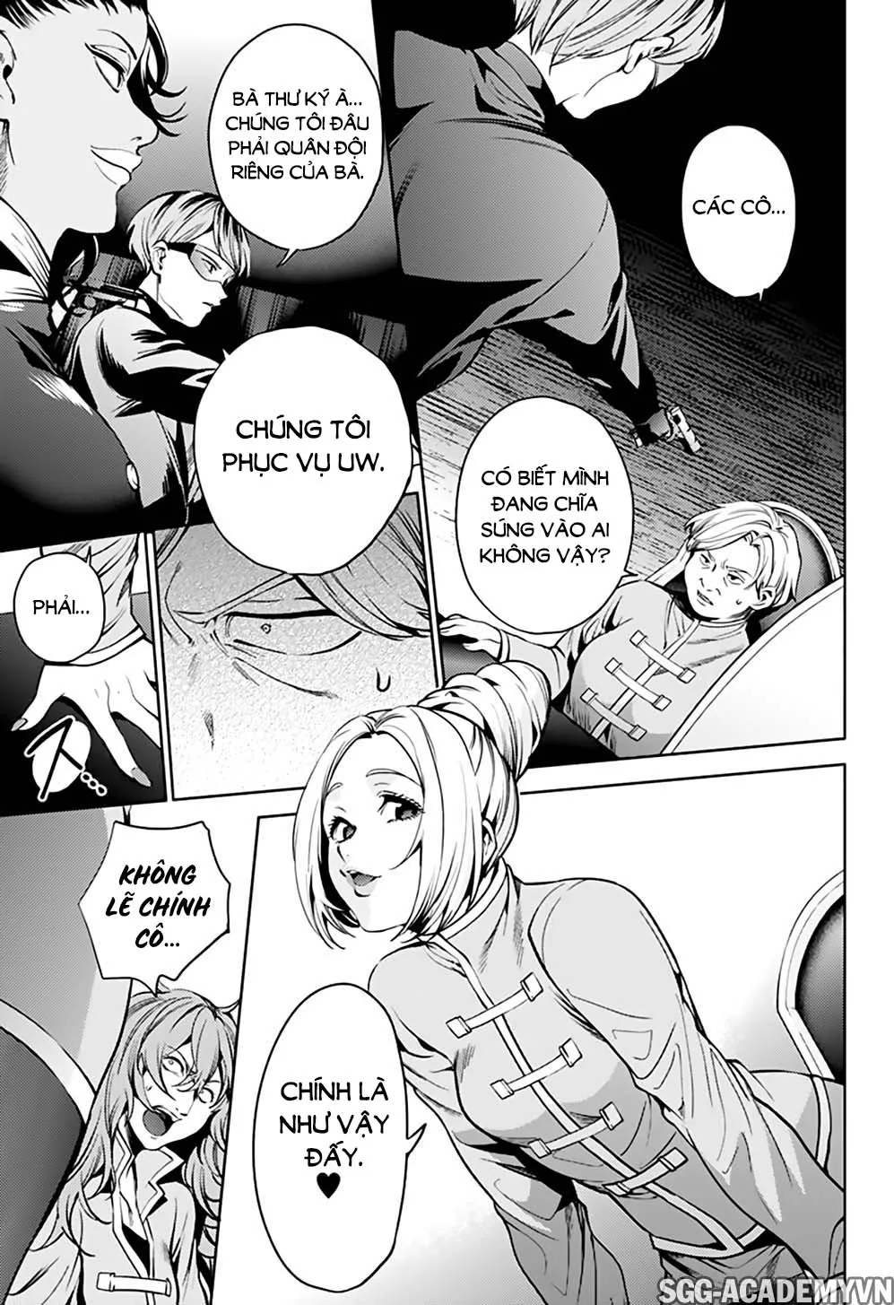HentaiVN.net - Ảnh 16 - Dàn Harem Cuối Cùng [Shumatsu no harem; World's End Harem; 終末のハーレム] - Chap 36