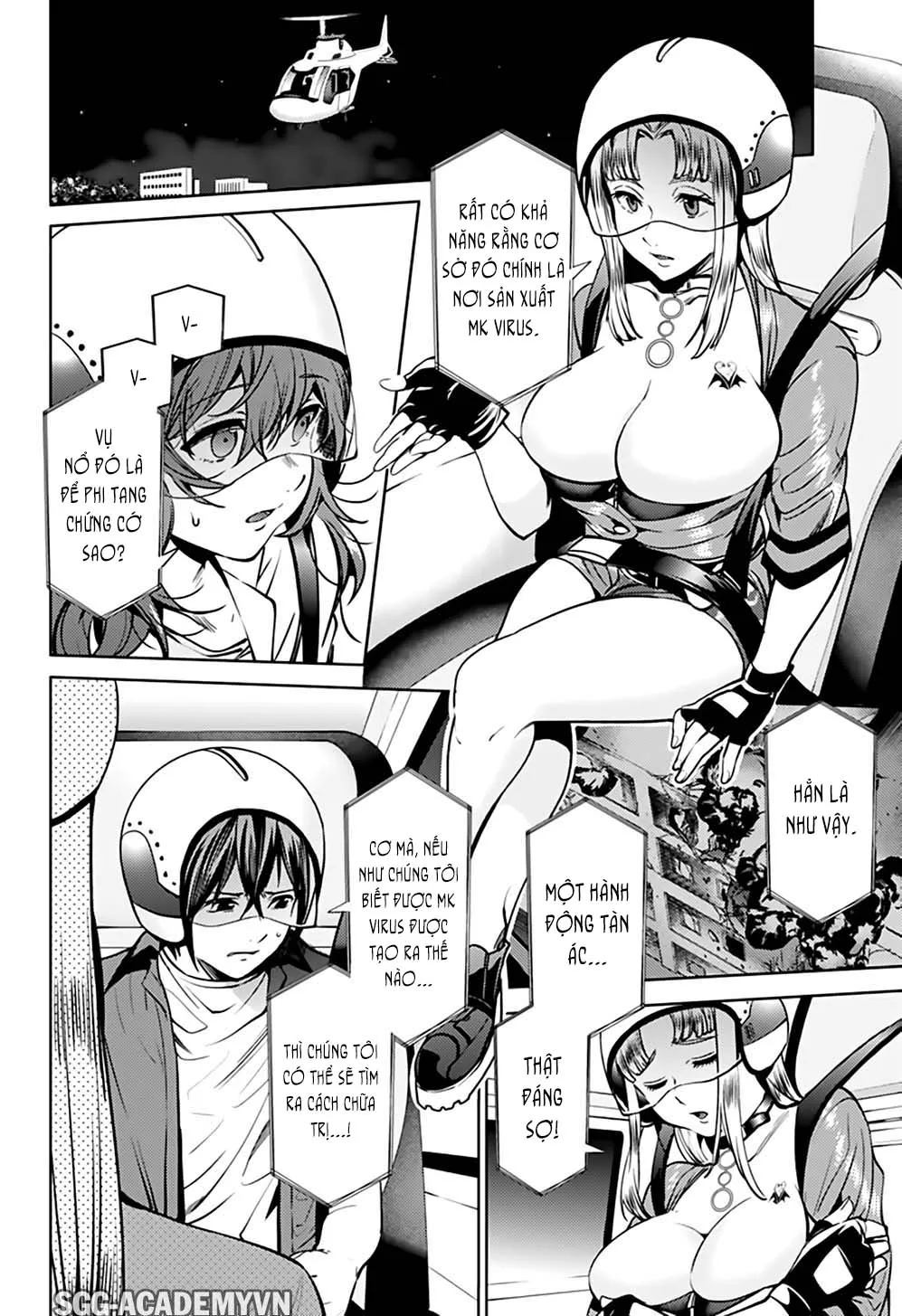 HentaiVN.net - Ảnh 19 - Dàn Harem Cuối Cùng [Shumatsu no harem; World's End Harem; 終末のハーレム] - Chap 36