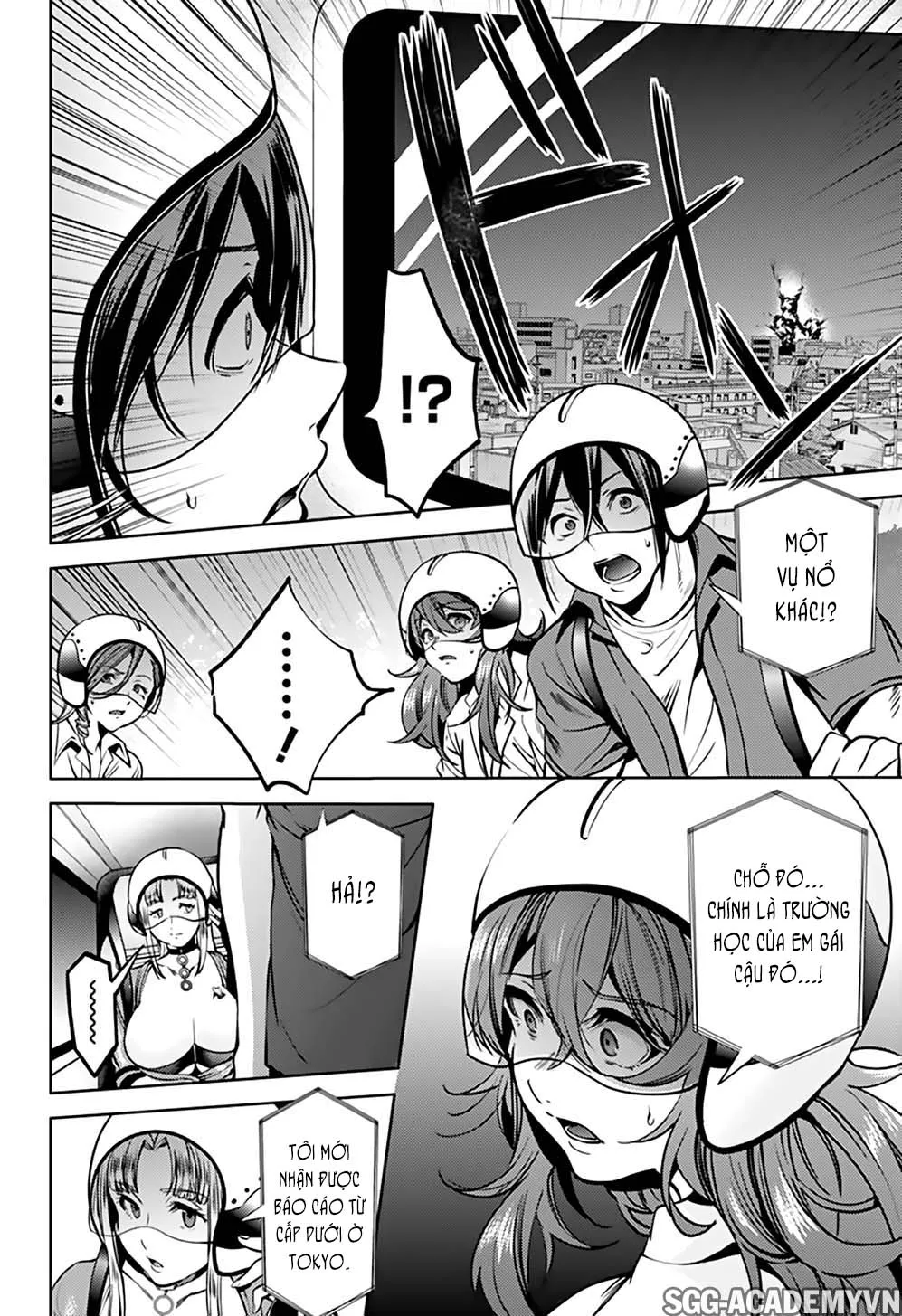 HentaiVN.net - Ảnh 23 - Dàn Harem Cuối Cùng [Shumatsu no harem; World's End Harem; 終末のハーレム] - Chap 36