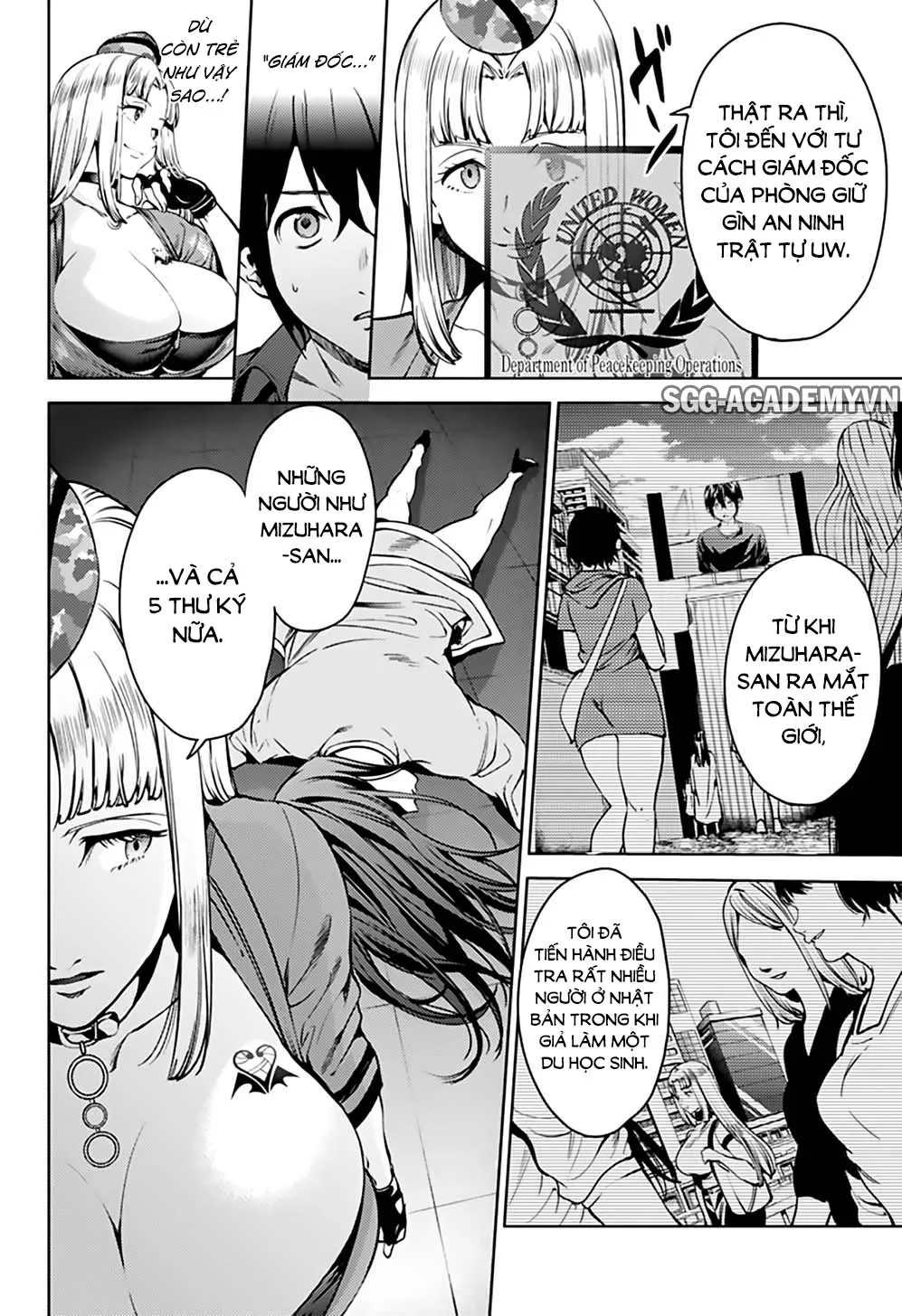 HentaiVN.net - Ảnh 5 - Dàn Harem Cuối Cùng [Shumatsu no harem; World's End Harem; 終末のハーレム] - Chap 36