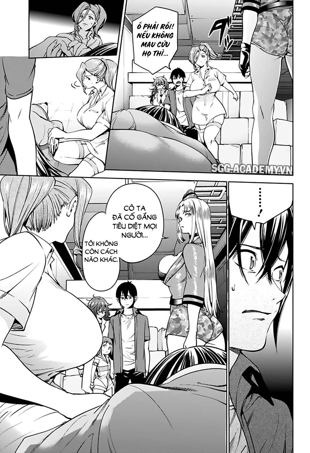 HentaiVN.net - Ảnh 6 - Dàn Harem Cuối Cùng [Shumatsu no harem; World's End Harem; 終末のハーレム] - Chap 36