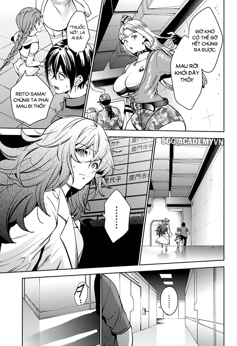 HentaiVN.net - Ảnh 8 - Dàn Harem Cuối Cùng [Shumatsu no harem; World's End Harem; 終末のハーレム] - Chap 36