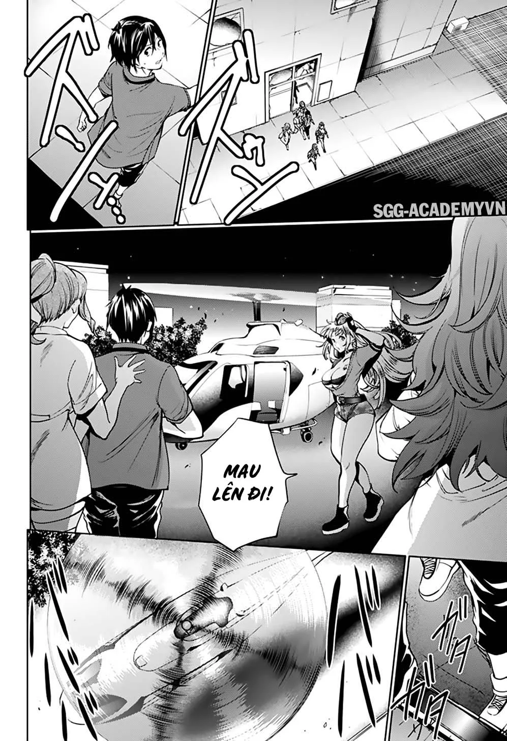 HentaiVN.net - Ảnh 9 - Dàn Harem Cuối Cùng [Shumatsu no harem; World's End Harem; 終末のハーレム] - Chap 36
