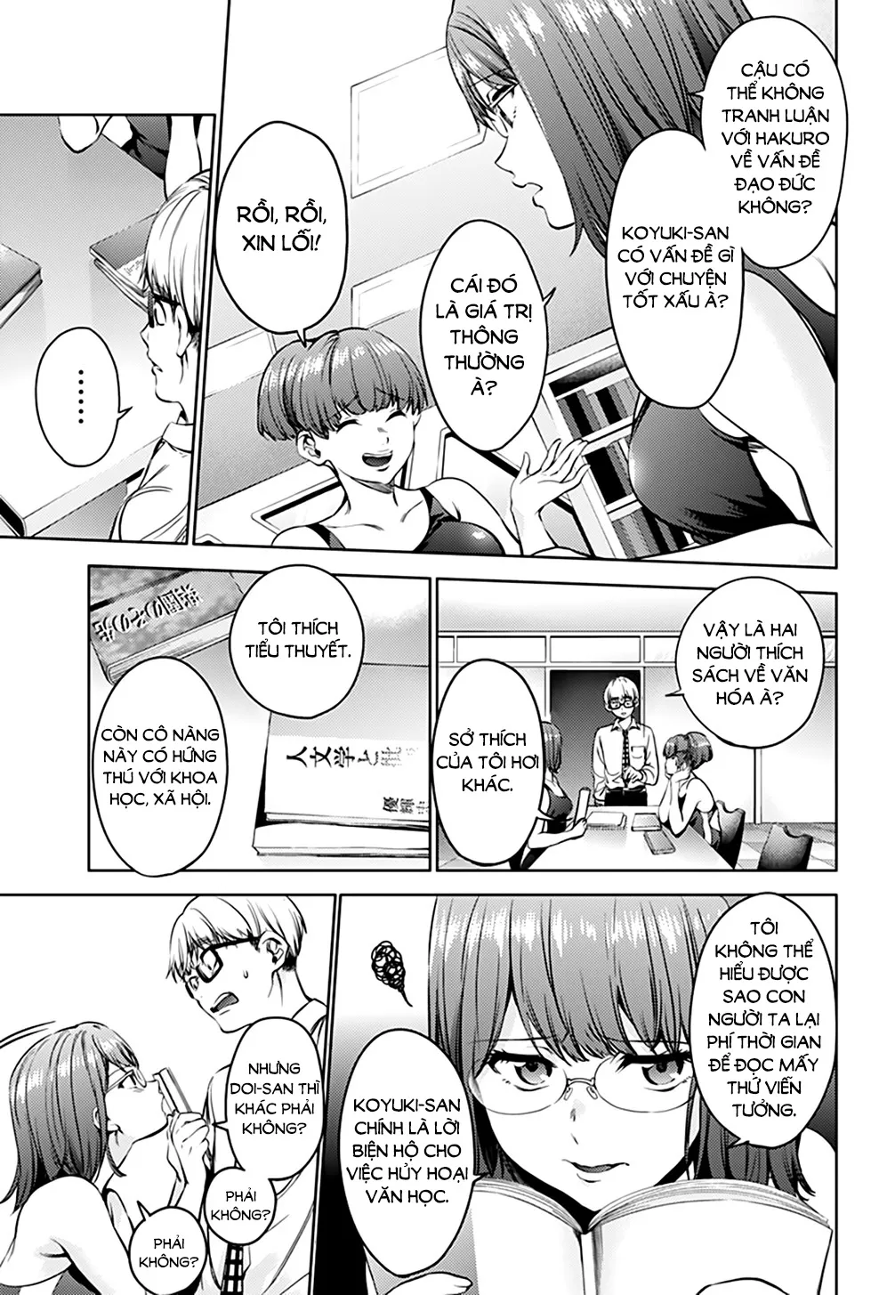 HentaiVN.net - Ảnh 10 - Dàn Harem Cuối Cùng [Shumatsu no harem; World's End Harem; 終末のハーレム] - Chap 37