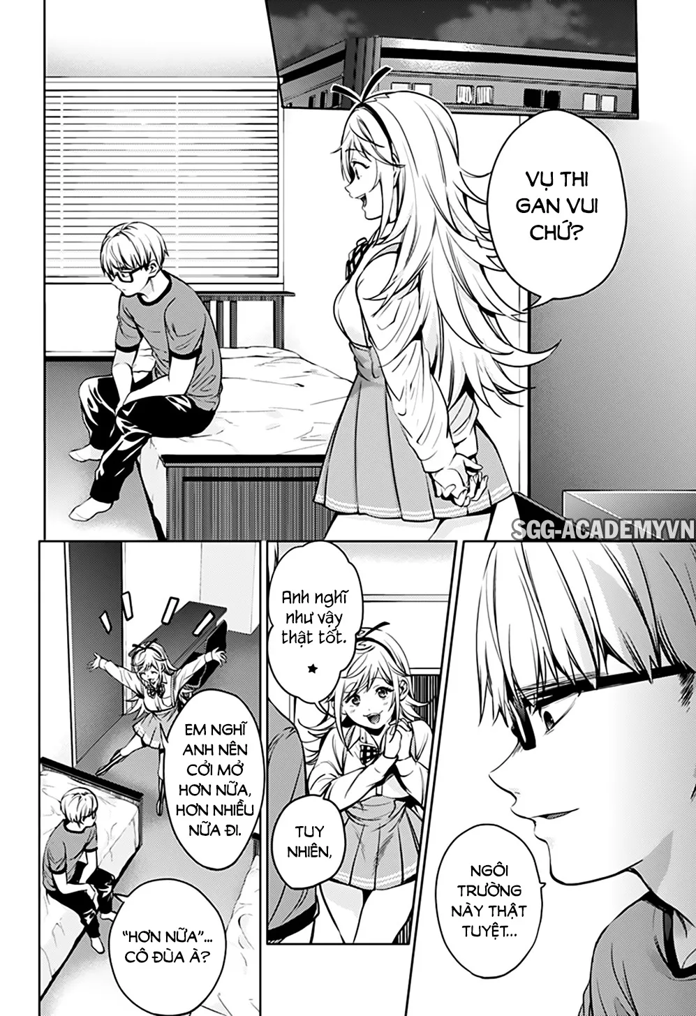 HentaiVN.net - Ảnh 23 - Dàn Harem Cuối Cùng [Shumatsu no harem; World's End Harem; 終末のハーレム] - Chap 37