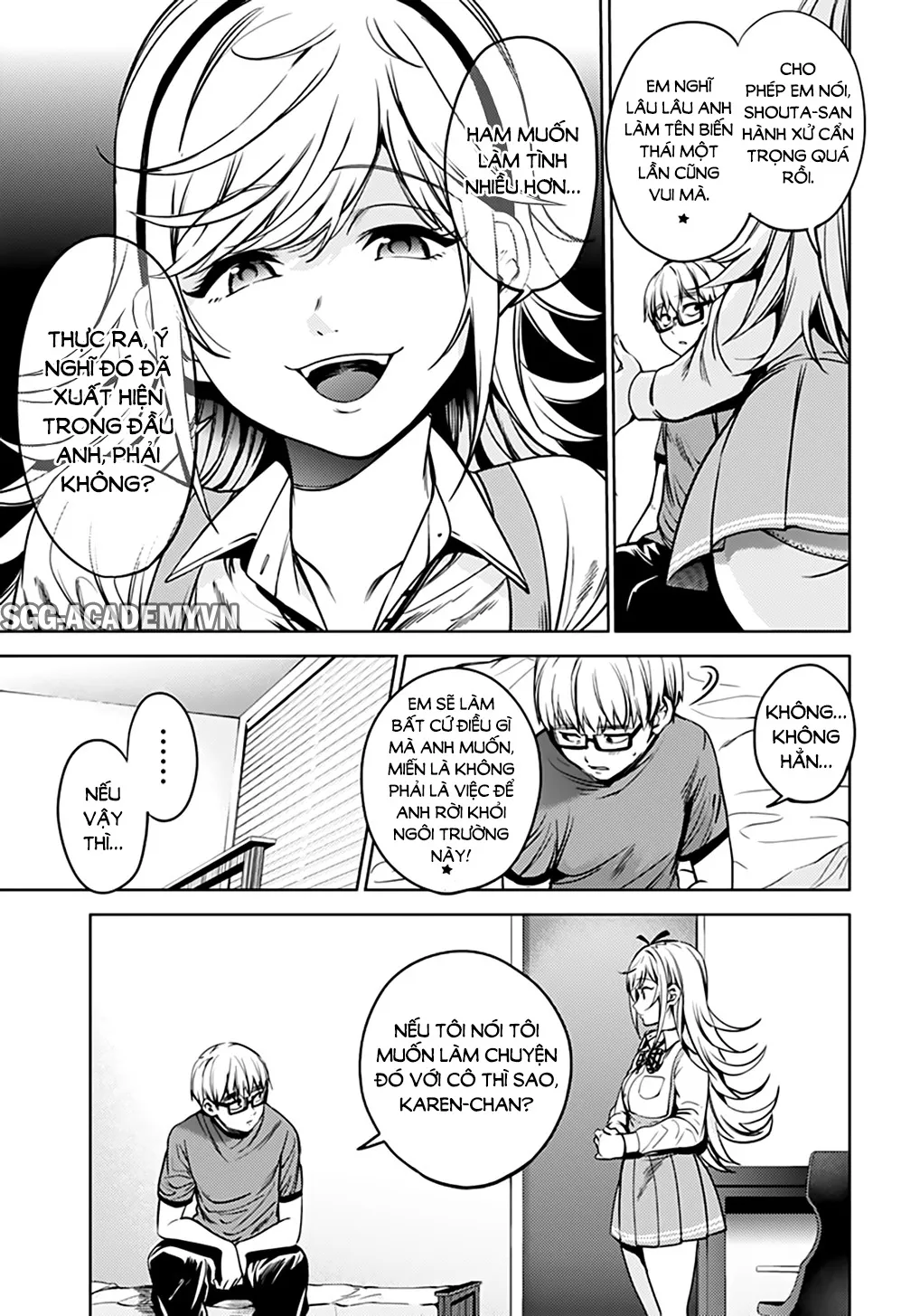 HentaiVN.net - Ảnh 24 - Dàn Harem Cuối Cùng [Shumatsu no harem; World's End Harem; 終末のハーレム] - Chap 37