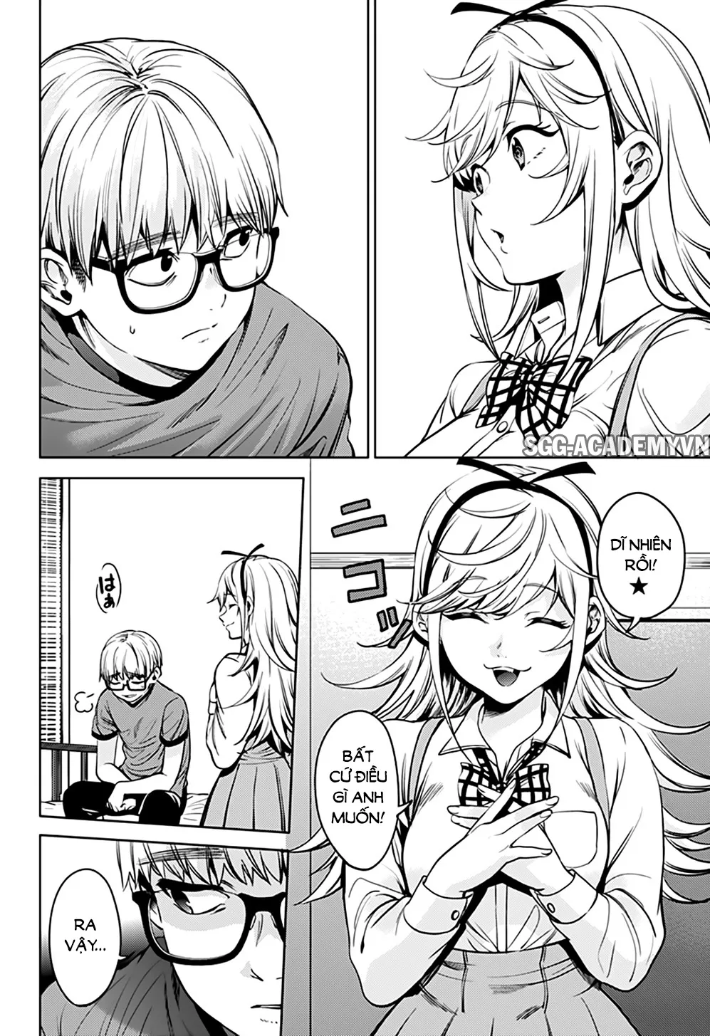 HentaiVN.net - Ảnh 25 - Dàn Harem Cuối Cùng [Shumatsu no harem; World's End Harem; 終末のハーレム] - Chap 37