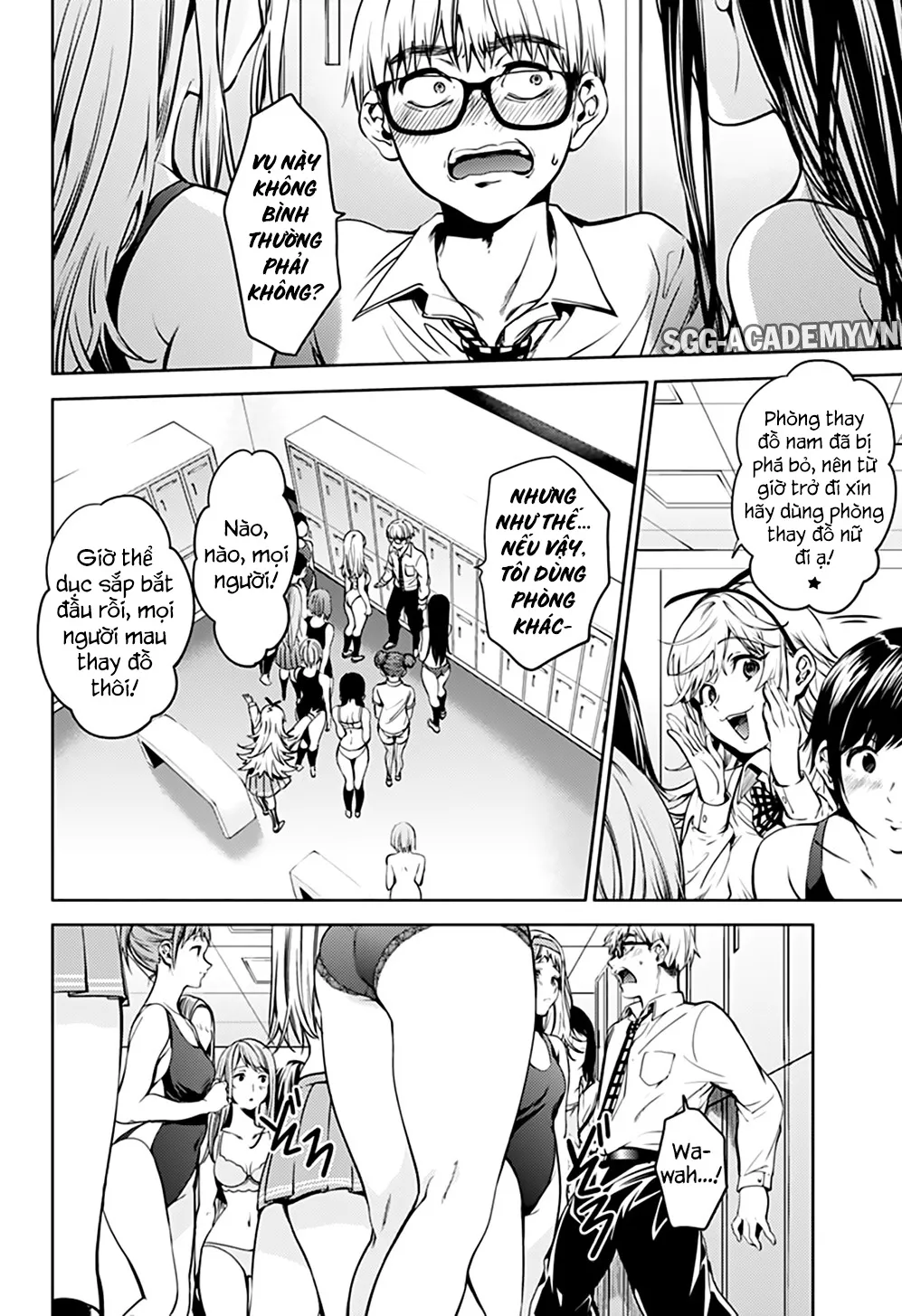 HentaiVN.net - Ảnh 5 - Dàn Harem Cuối Cùng [Shumatsu no harem; World's End Harem; 終末のハーレム] - Chap 37