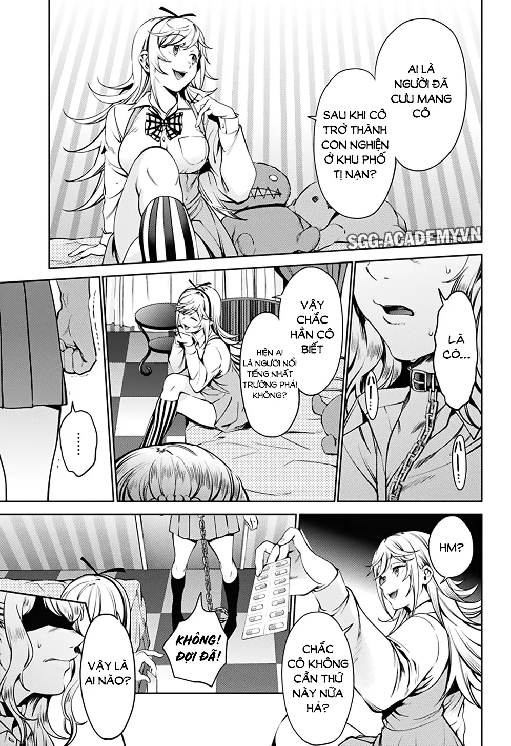 HentaiVN.net - Ảnh 10 - Dàn Harem Cuối Cùng [Shumatsu no harem; World's End Harem; 終末のハーレム] - Chap 38