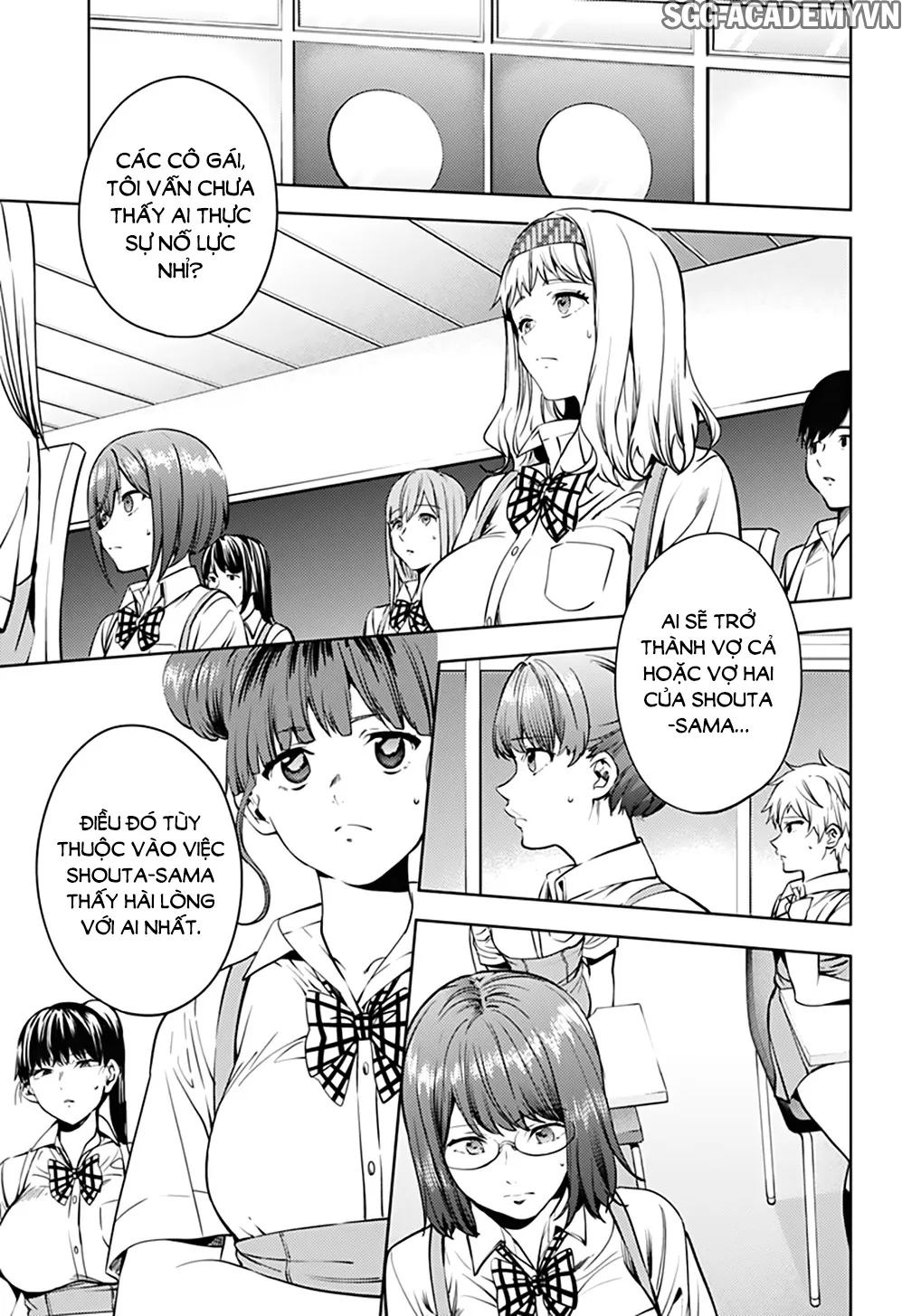 HentaiVN.net - Ảnh 22 - Dàn Harem Cuối Cùng [Shumatsu no harem; World's End Harem; 終末のハーレム] - Chap 38