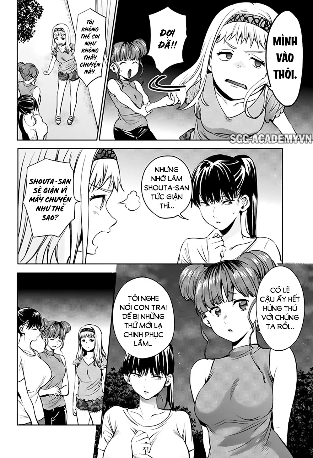 HentaiVN.net - Ảnh 23 - Dàn Harem Cuối Cùng [Shumatsu no harem; World's End Harem; 終末のハーレム] - Chap 39