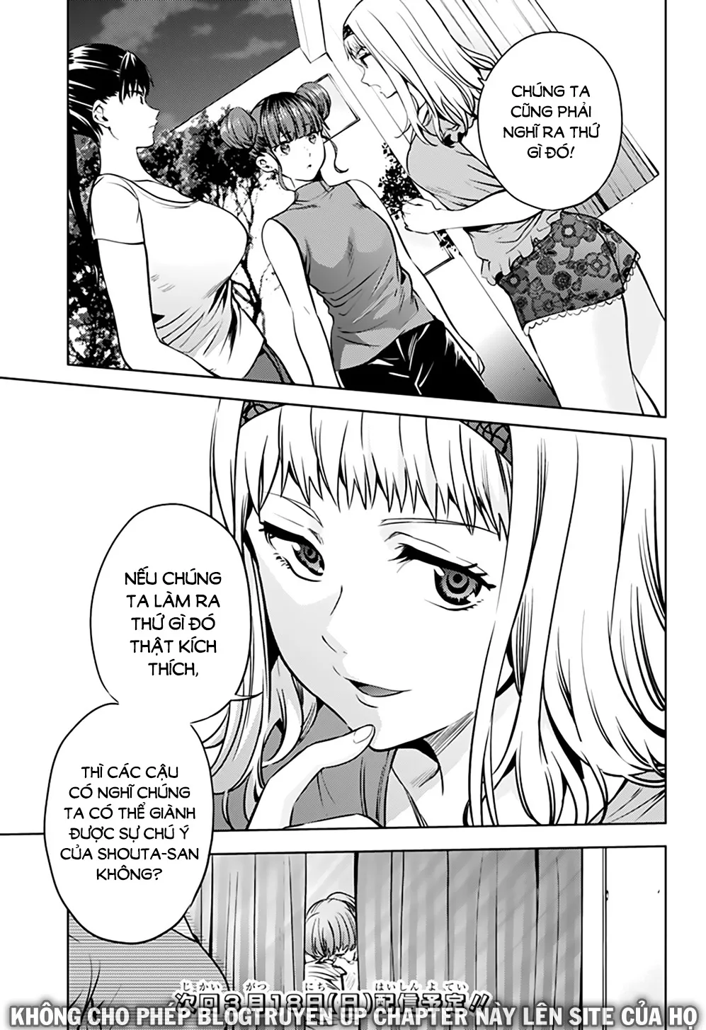 HentaiVN.net - Ảnh 24 - Dàn Harem Cuối Cùng [Shumatsu no harem; World's End Harem; 終末のハーレム] - Chap 39