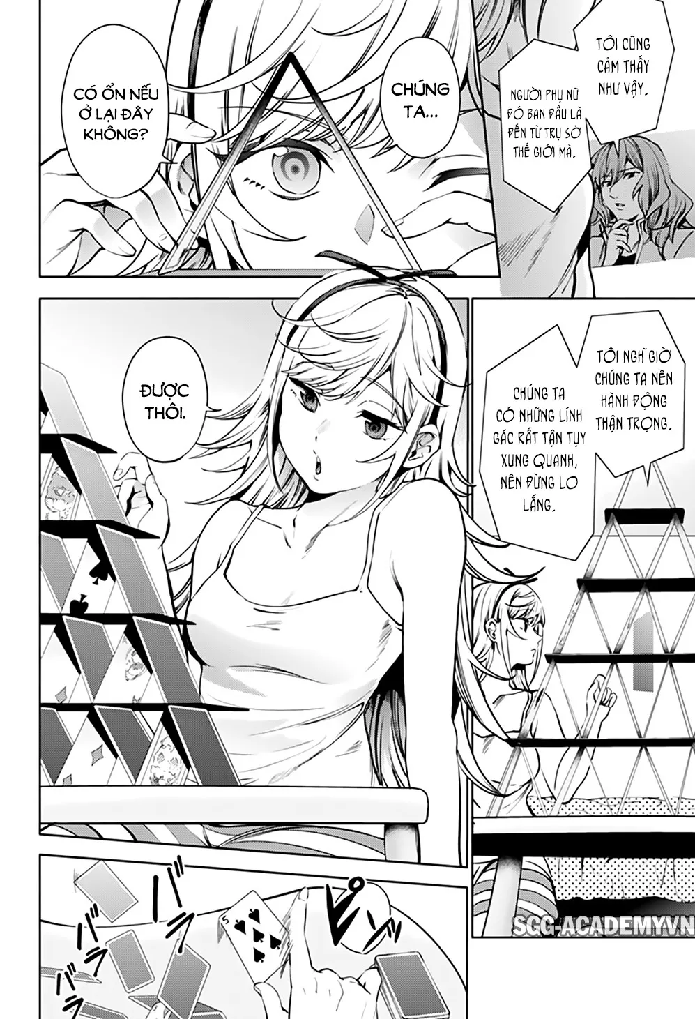 HentaiVN.net - Ảnh 5 - Dàn Harem Cuối Cùng [Shumatsu no harem; World's End Harem; 終末のハーレム] - Chap 40.1