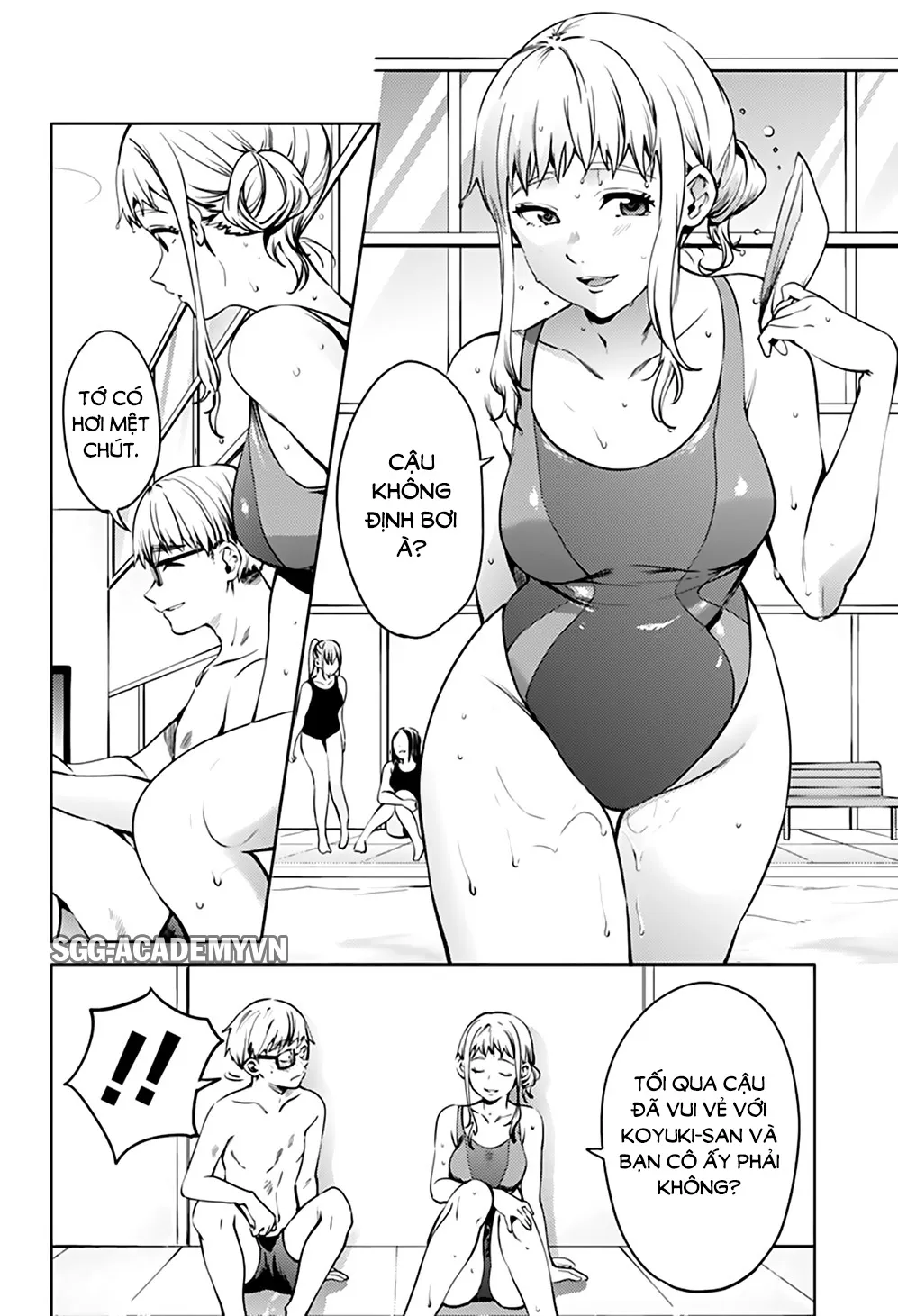 HentaiVN.net - Ảnh 7 - Dàn Harem Cuối Cùng [Shumatsu no harem; World's End Harem; 終末のハーレム] - Chap 40.1