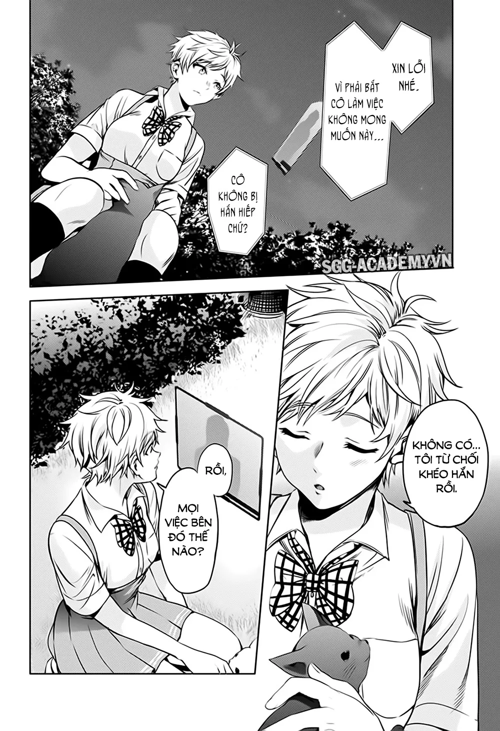 HentaiVN.net - Ảnh 25 - Dàn Harem Cuối Cùng [Shumatsu no harem; World's End Harem; 終末のハーレム] - Chap 41