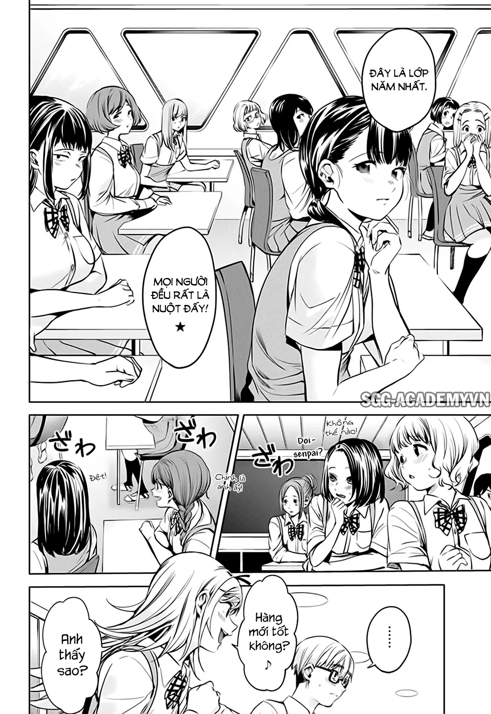 HentaiVN.net - Ảnh 5 - Dàn Harem Cuối Cùng [Shumatsu no harem; World's End Harem; 終末のハーレム] - Chap 41