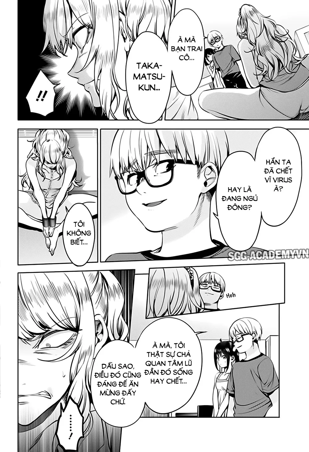 HentaiVN.net - Ảnh 9 - Dàn Harem Cuối Cùng [Shumatsu no harem; World's End Harem; 終末のハーレム] - Chap 41