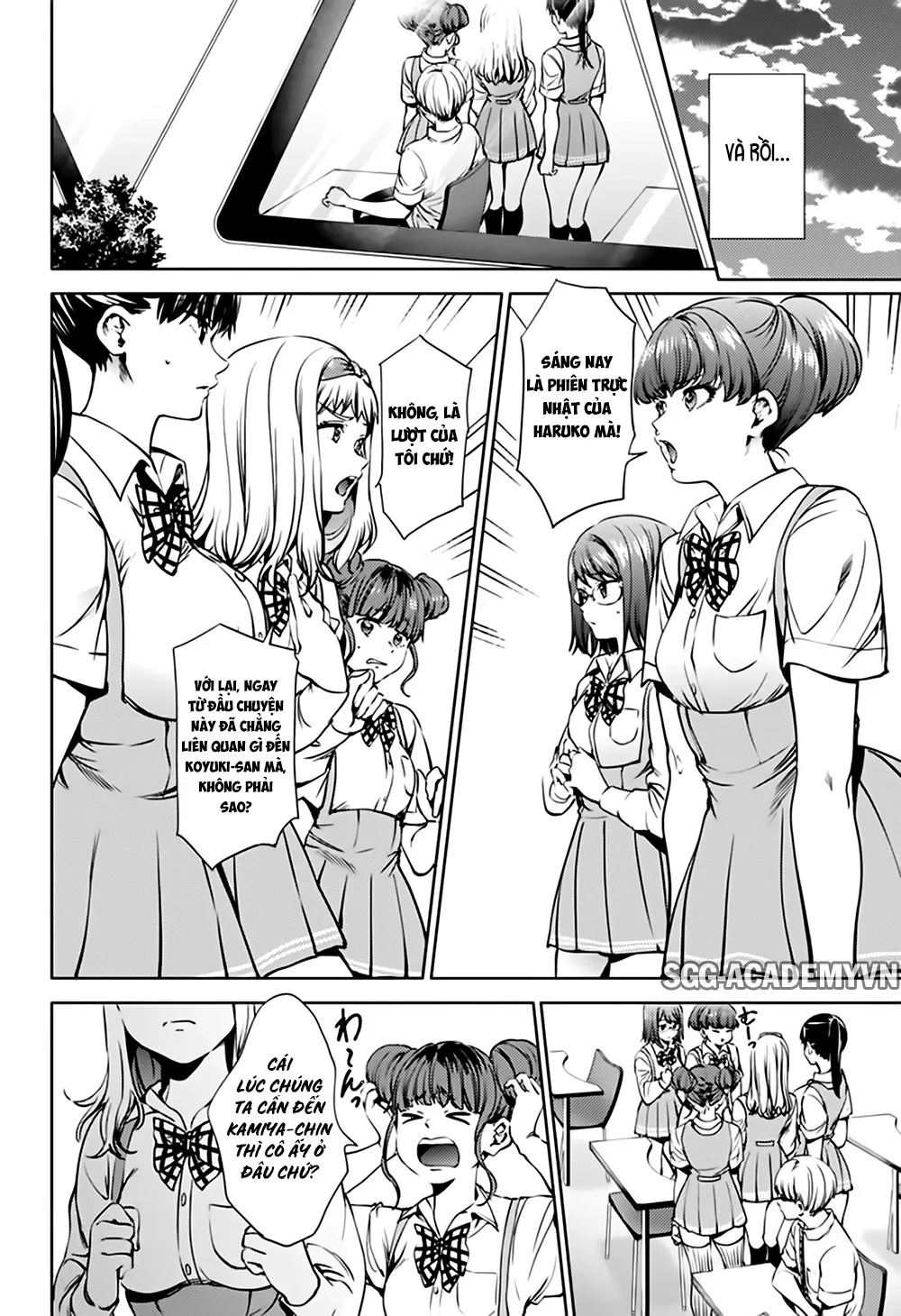 HentaiVN.net - Ảnh 15 - Dàn Harem Cuối Cùng [Shumatsu no harem; World's End Harem; 終末のハーレム] - Chap 42
