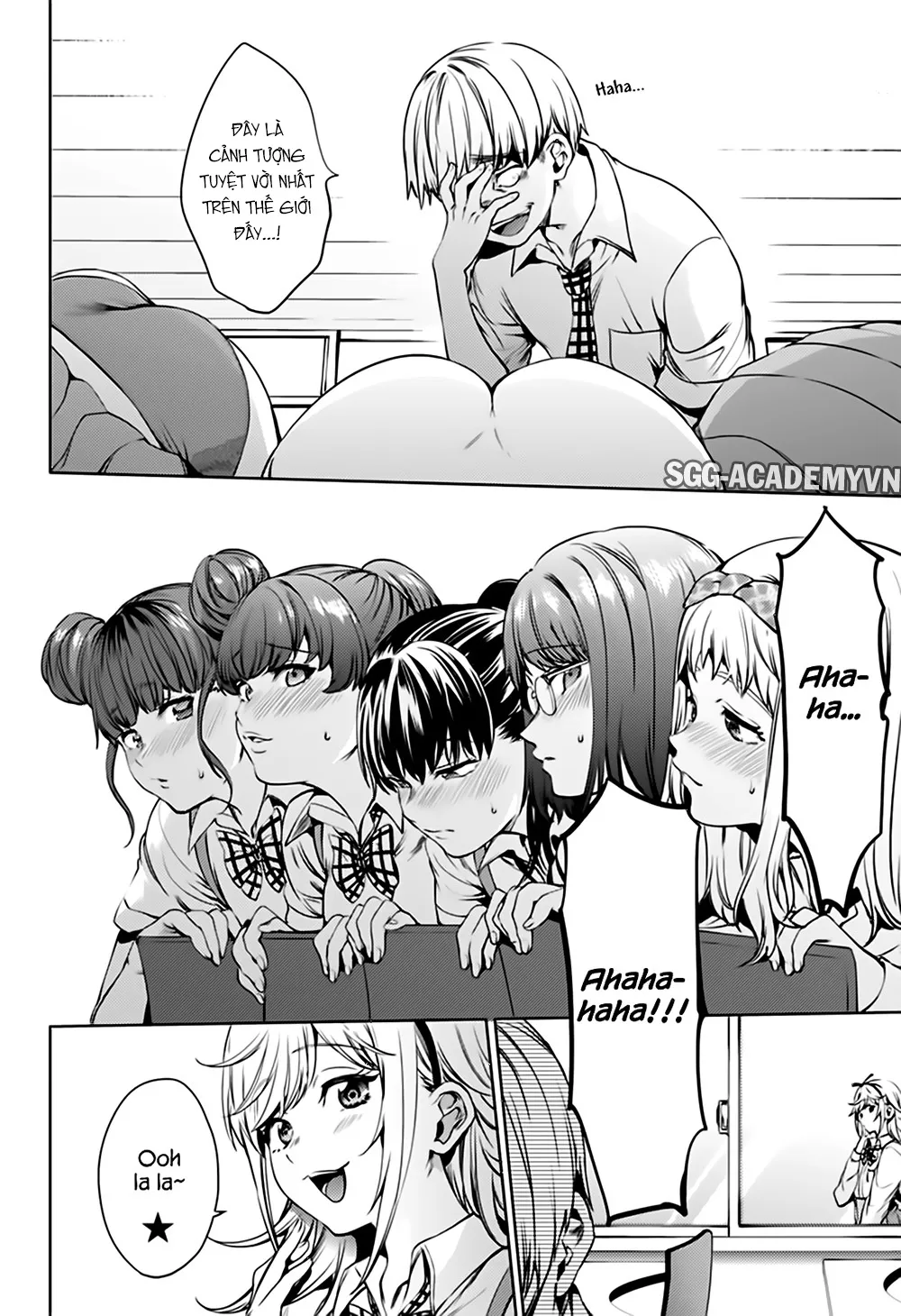 HentaiVN.net - Ảnh 20 - Dàn Harem Cuối Cùng [Shumatsu no harem; World's End Harem; 終末のハーレム] - Chap 42