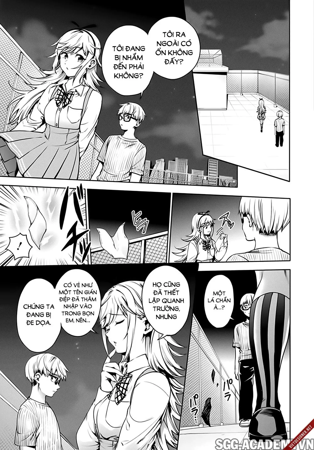 HentaiVN.net - Ảnh 10 - Dàn Harem Cuối Cùng [Shumatsu no harem; World's End Harem; 終末のハーレム] - Chap 43