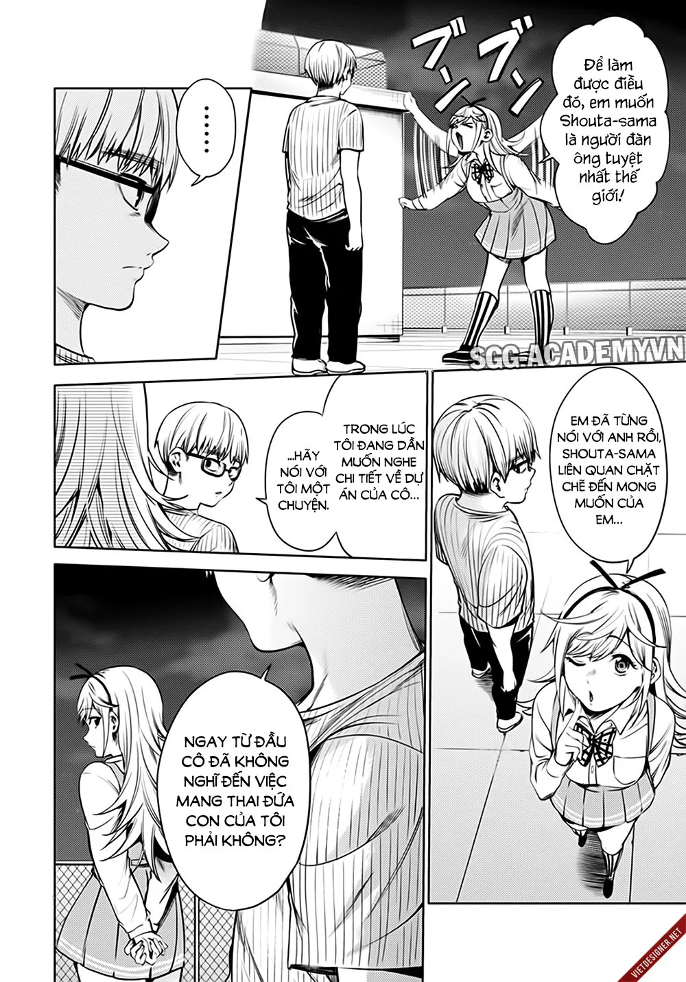HentaiVN.net - Ảnh 17 - Dàn Harem Cuối Cùng [Shumatsu no harem; World's End Harem; 終末のハーレム] - Chap 43