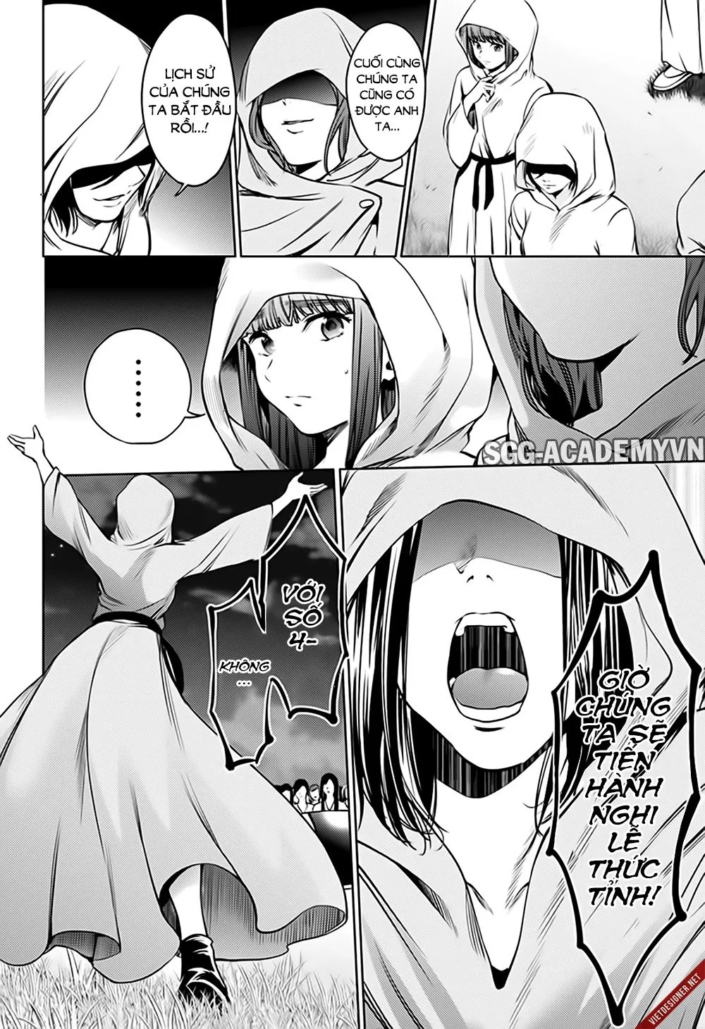 HentaiVN.net - Ảnh 23 - Dàn Harem Cuối Cùng [Shumatsu no harem; World's End Harem; 終末のハーレム] - Chap 43