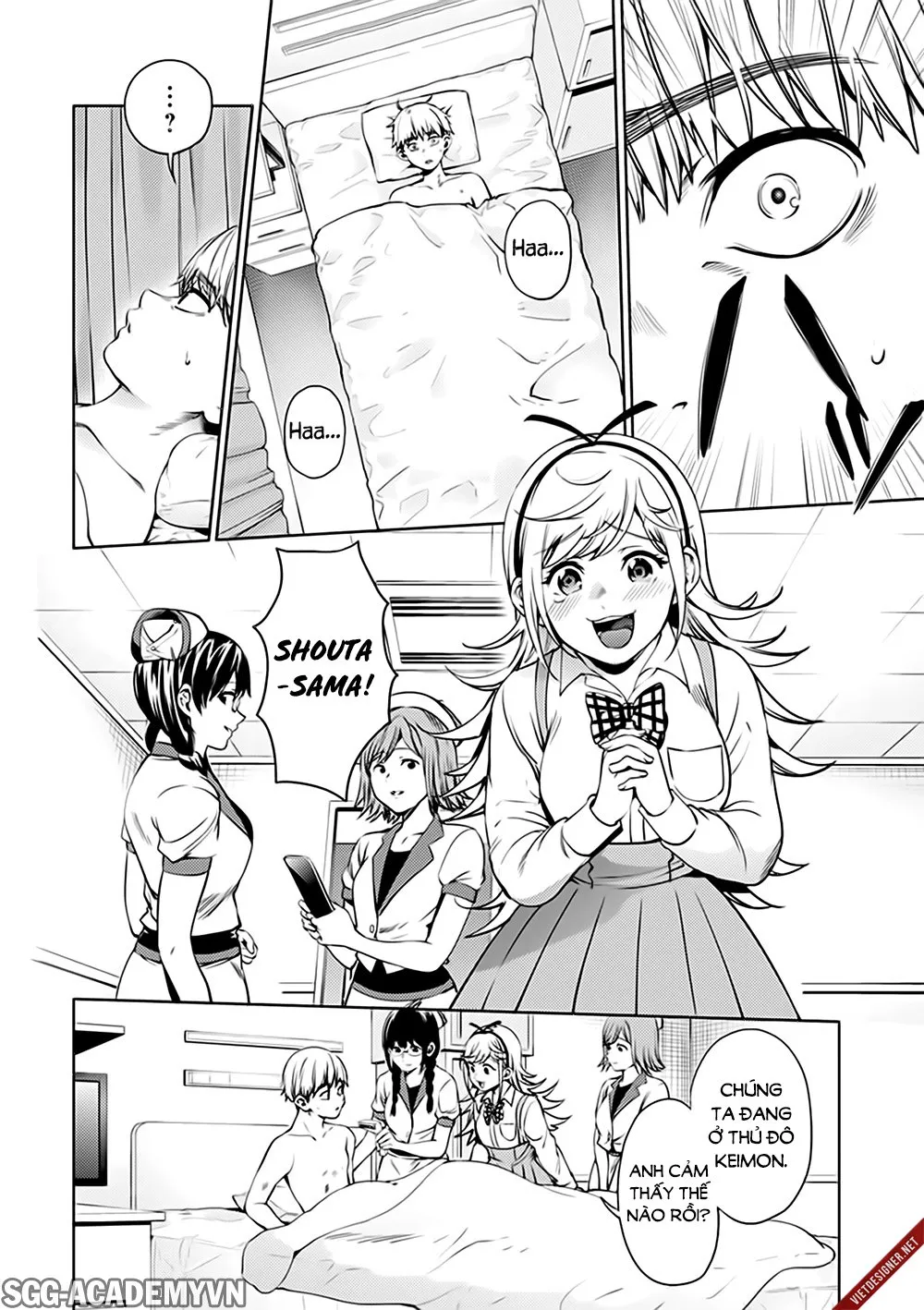 HentaiVN.net - Ảnh 5 - Dàn Harem Cuối Cùng [Shumatsu no harem; World's End Harem; 終末のハーレム] - Chap 43