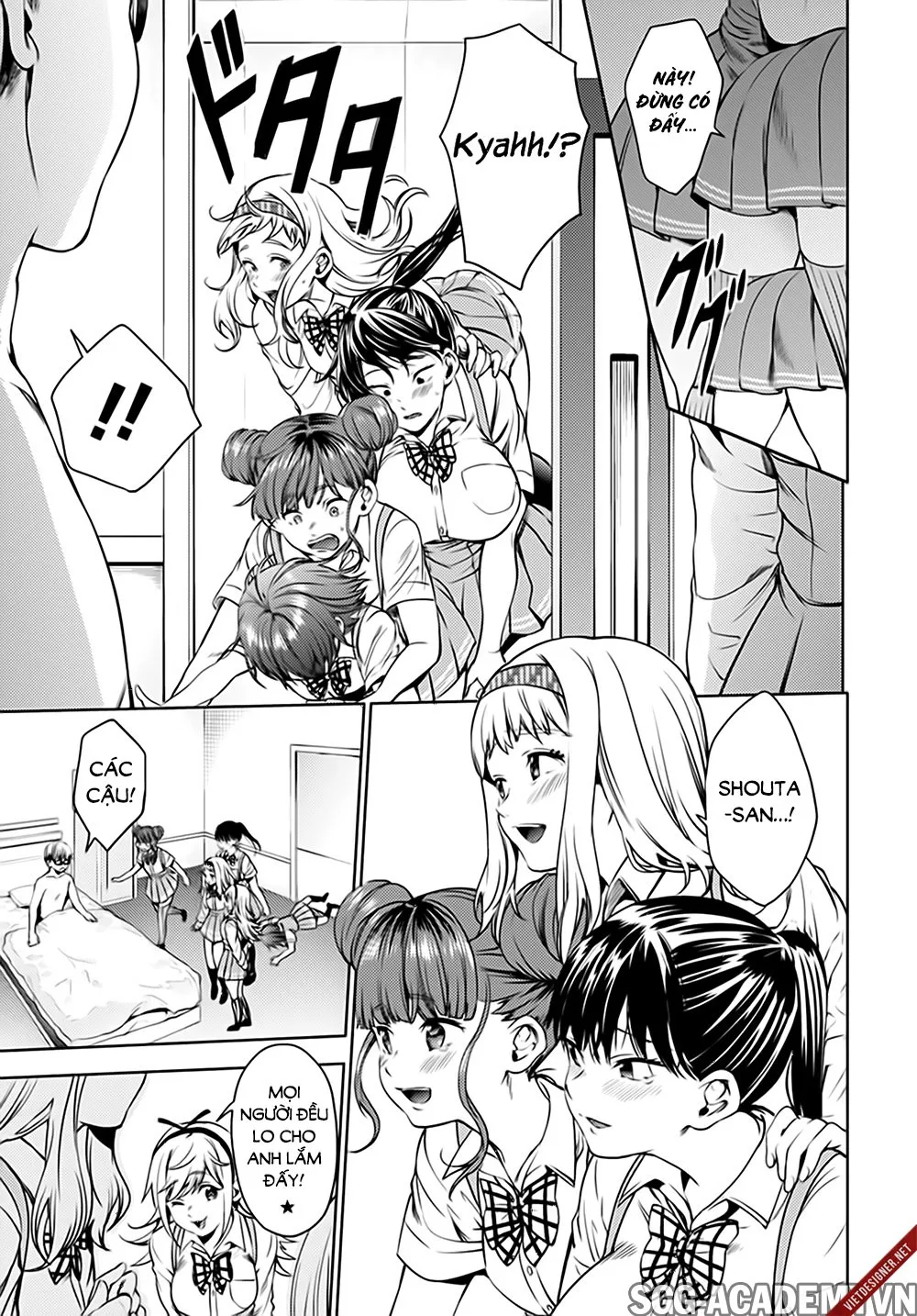 HentaiVN.net - Ảnh 8 - Dàn Harem Cuối Cùng [Shumatsu no harem; World's End Harem; 終末のハーレム] - Chap 43